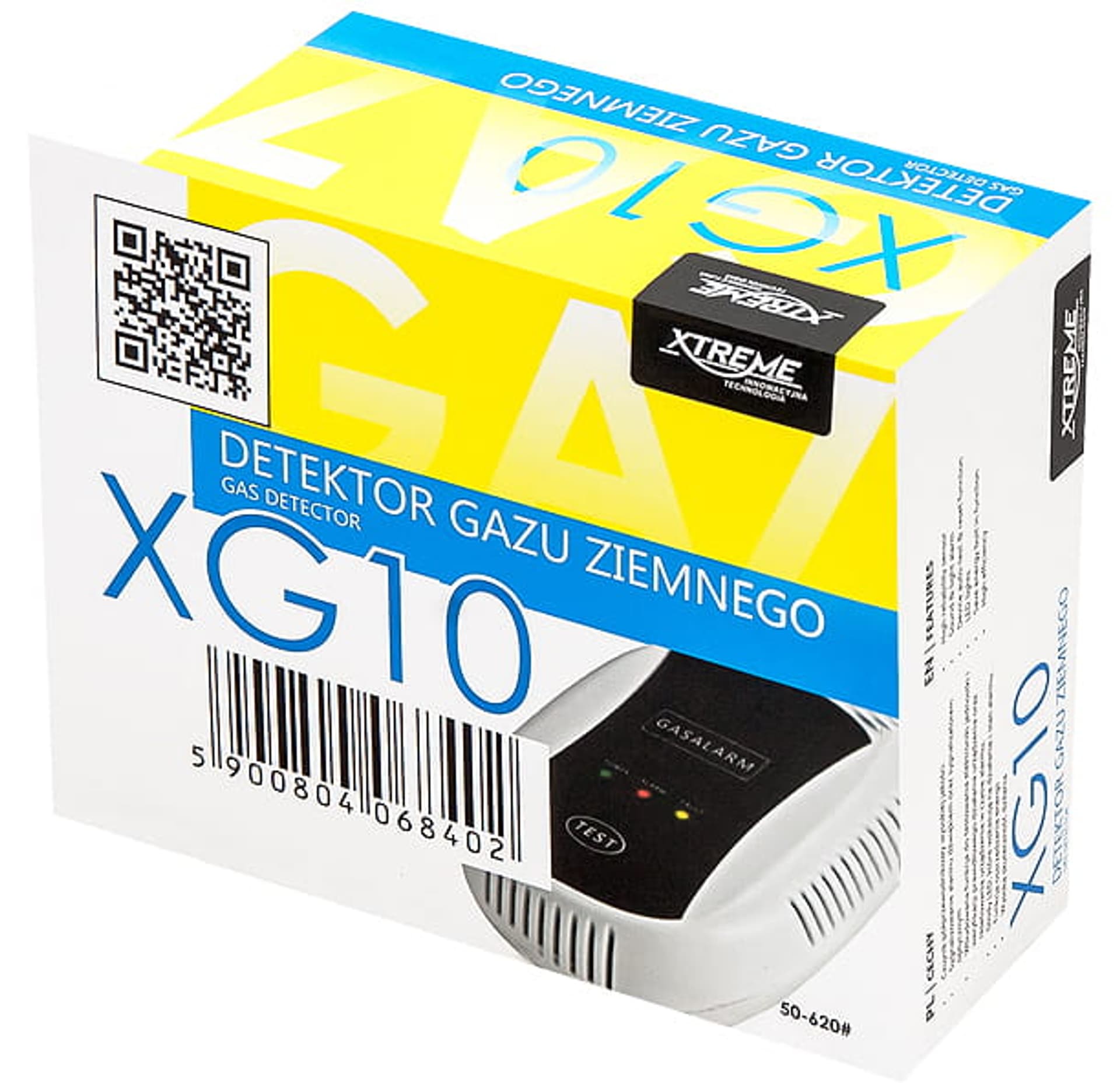 

Czujnik gazu. Detektor z alarmem Xtreme XG10 230V