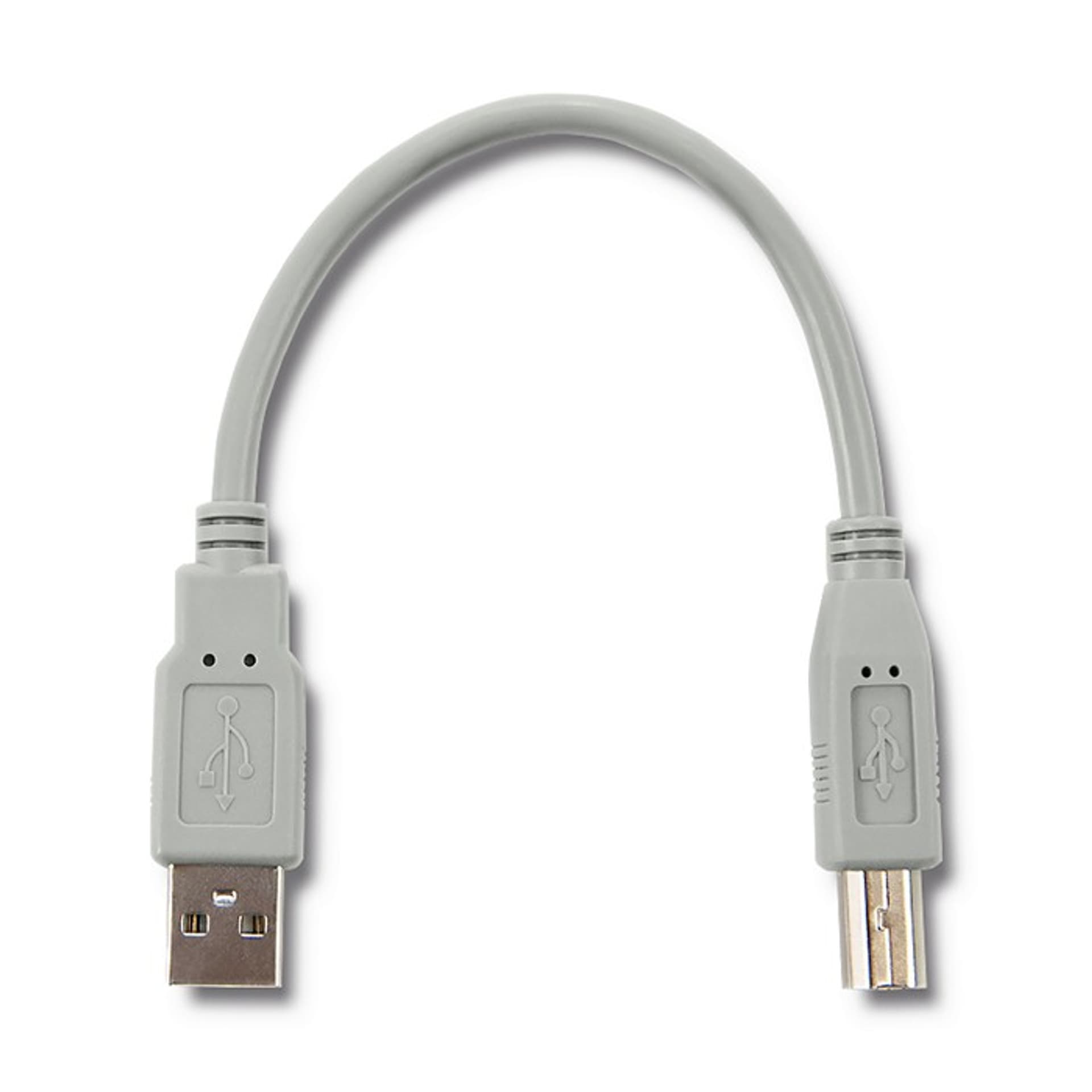

Qoltec Kabel USB 2.0 A męski B męski 0.19m