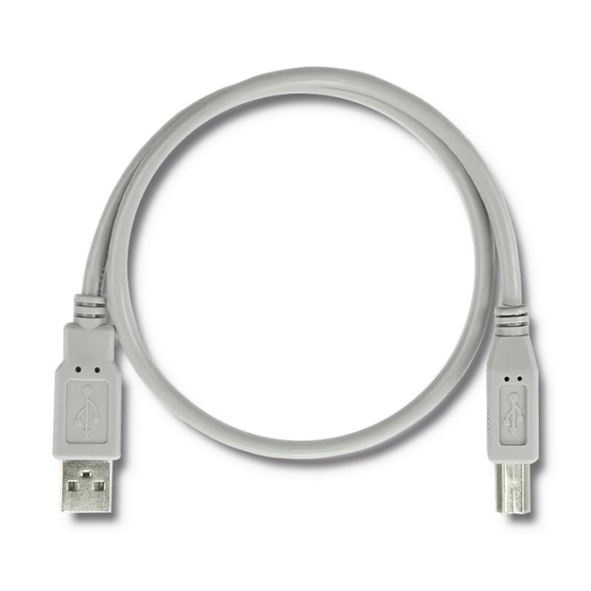

Qoltec Kabel USB 2.0 A męski B męski 0.5m