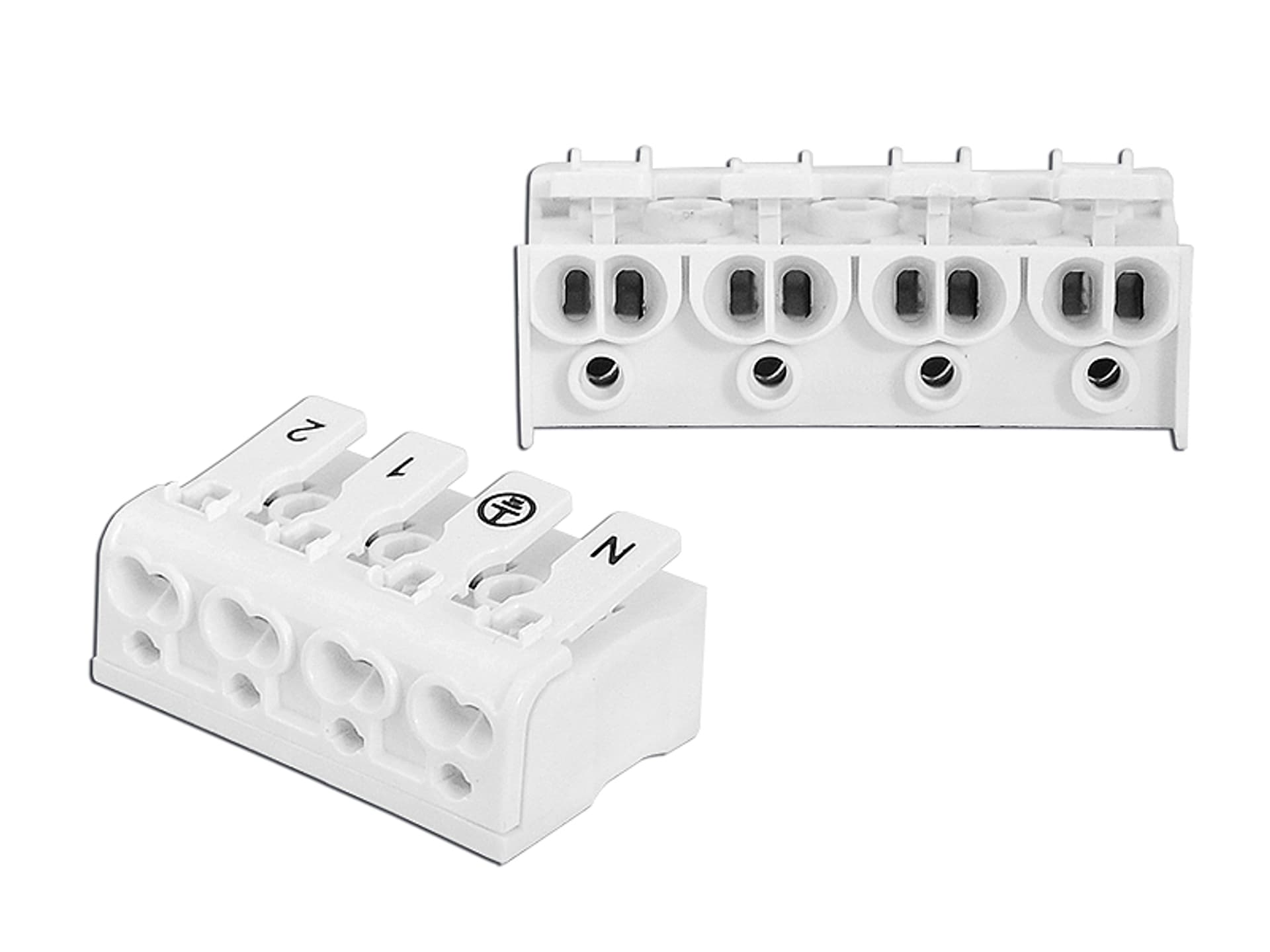 

10 szt. Złącze samozaciskowe 238-4P 24A 450V 2.5mm2.