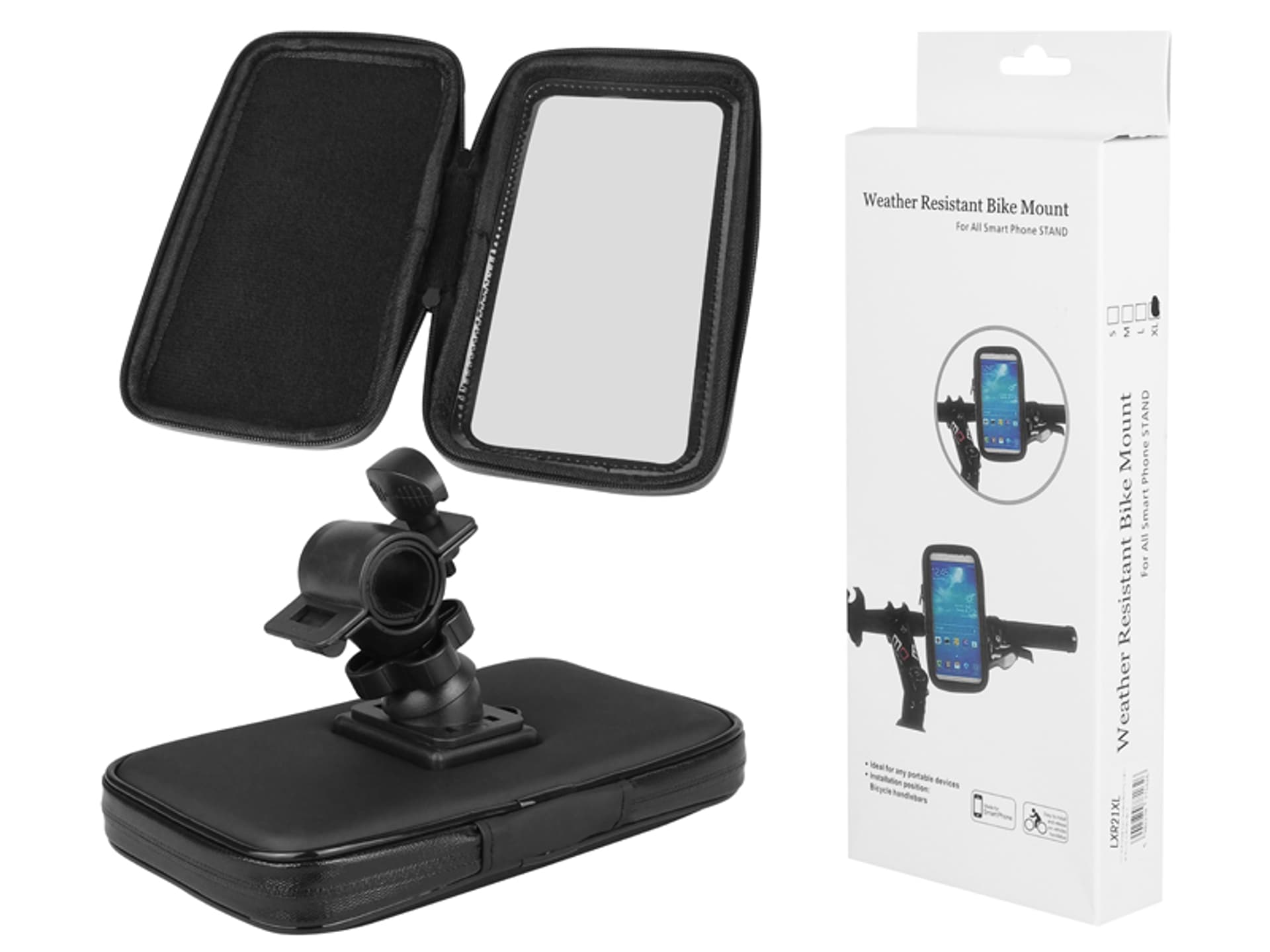 

1 szt. Uchwyt rowerowy wodoodporny rozmiar XL (16,6/9 cm) do 7.