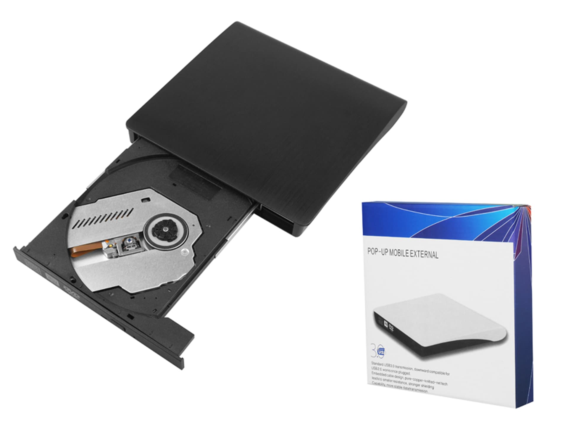 

PS NAGRYWARKA ZEWNĘTRZNA DVD USB 3.0 HQ. (1LM)