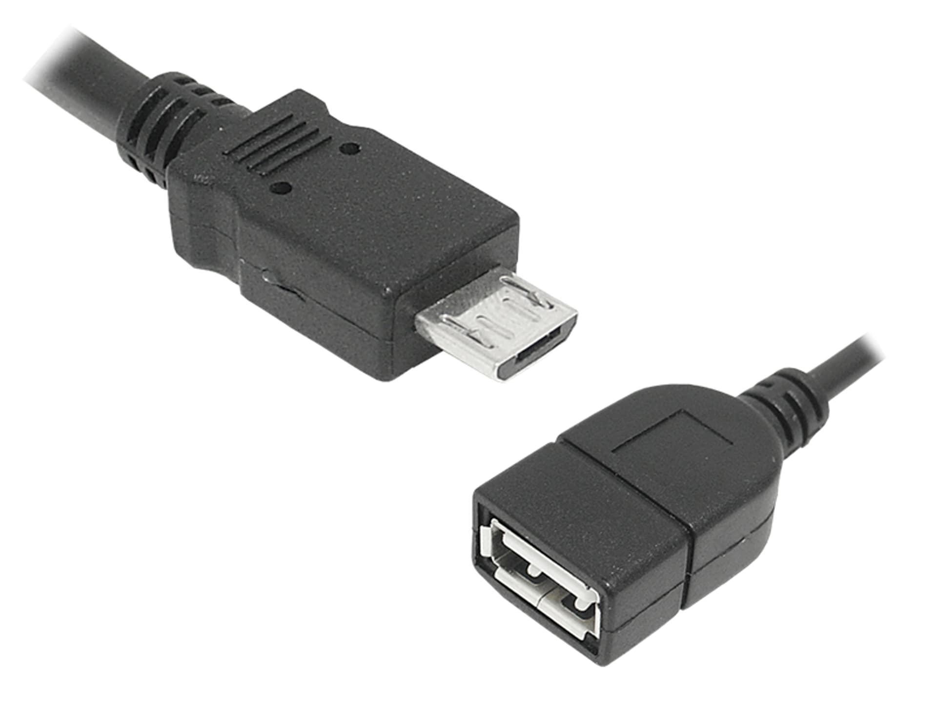 

1 szt. Kabel USB gniazdo A - wtyk micro USB 15cm.