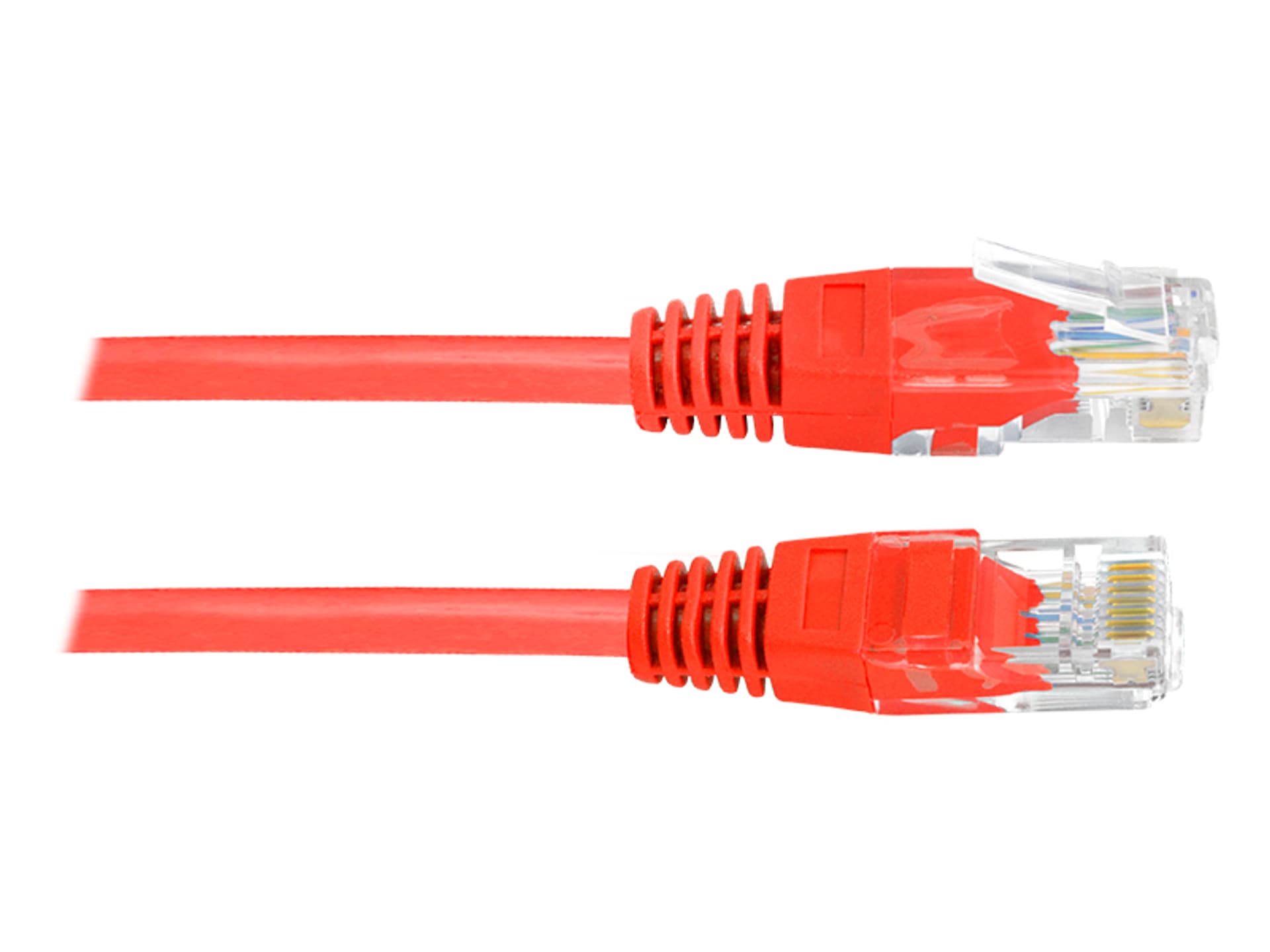 

Kabel komputerowy sieciowy 1:1 8p8c (patchcord), 0,5m czerwony (1LM)