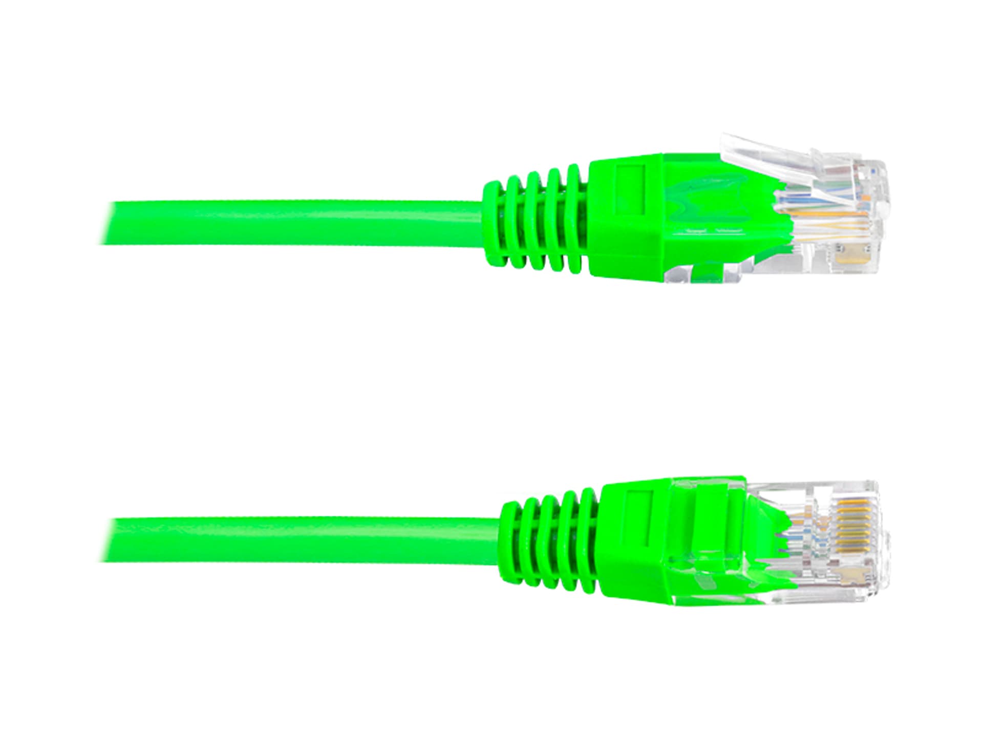 

Kabel komputerowy sieciowy (PATCHCORD) 1:1, 8p8c, 5m, zielony. (1LM)
