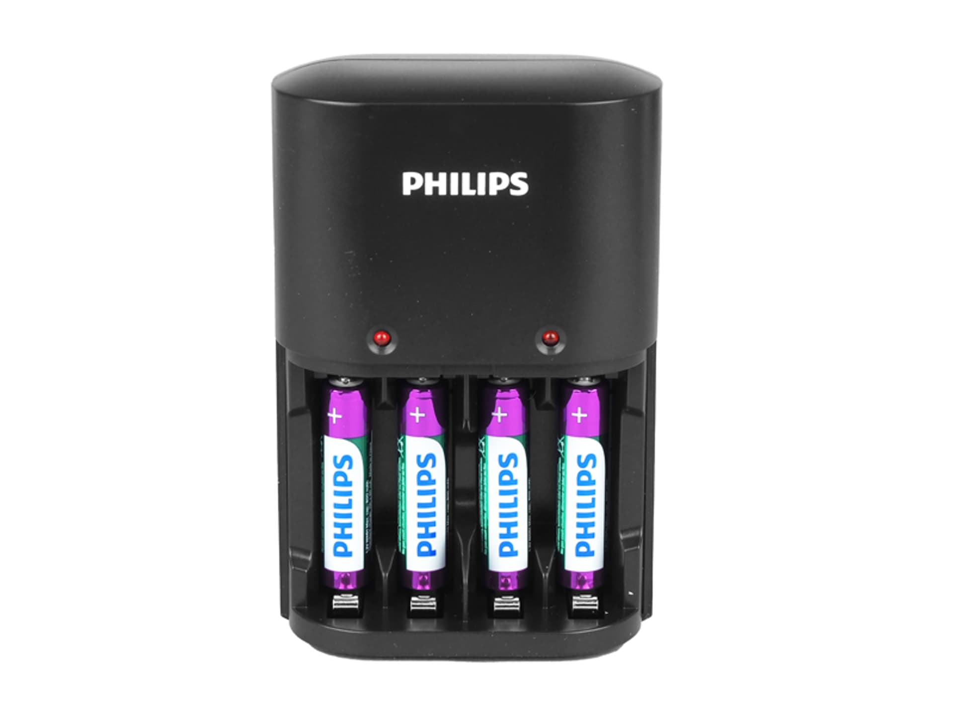 

1 szt. Ładowarka do akumulatorków Philips + 4 x AAA, 800 mAh, SCB1450NB.