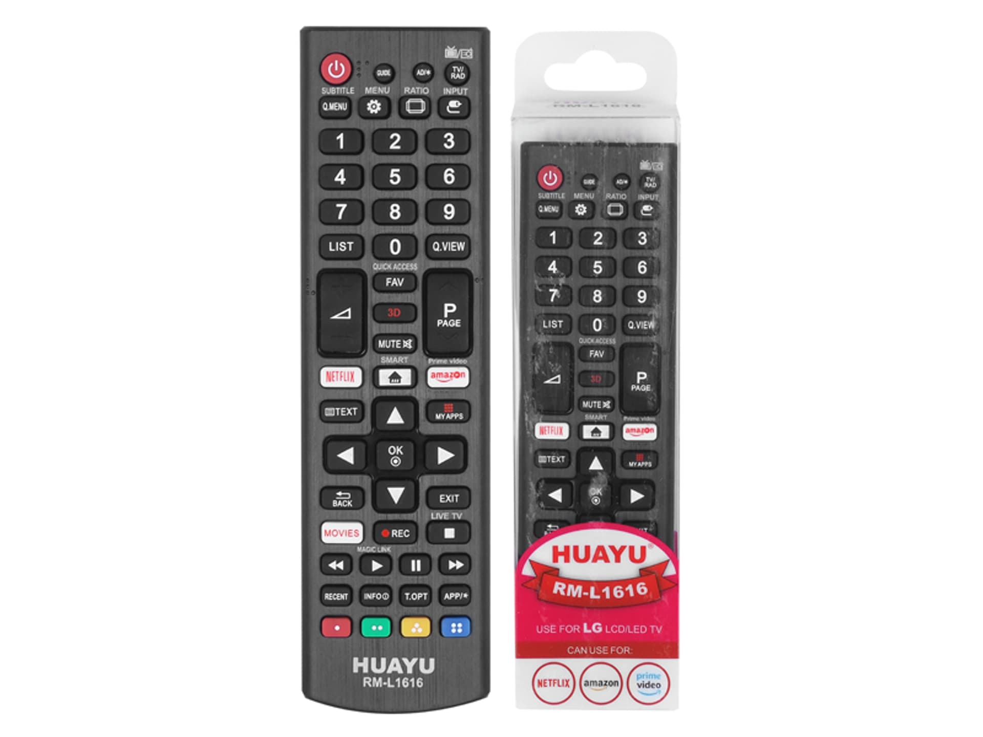 

1 szt. Pilot do TV LCD LG RM-L1616 SMART, Netflix, Amazon, 3D.