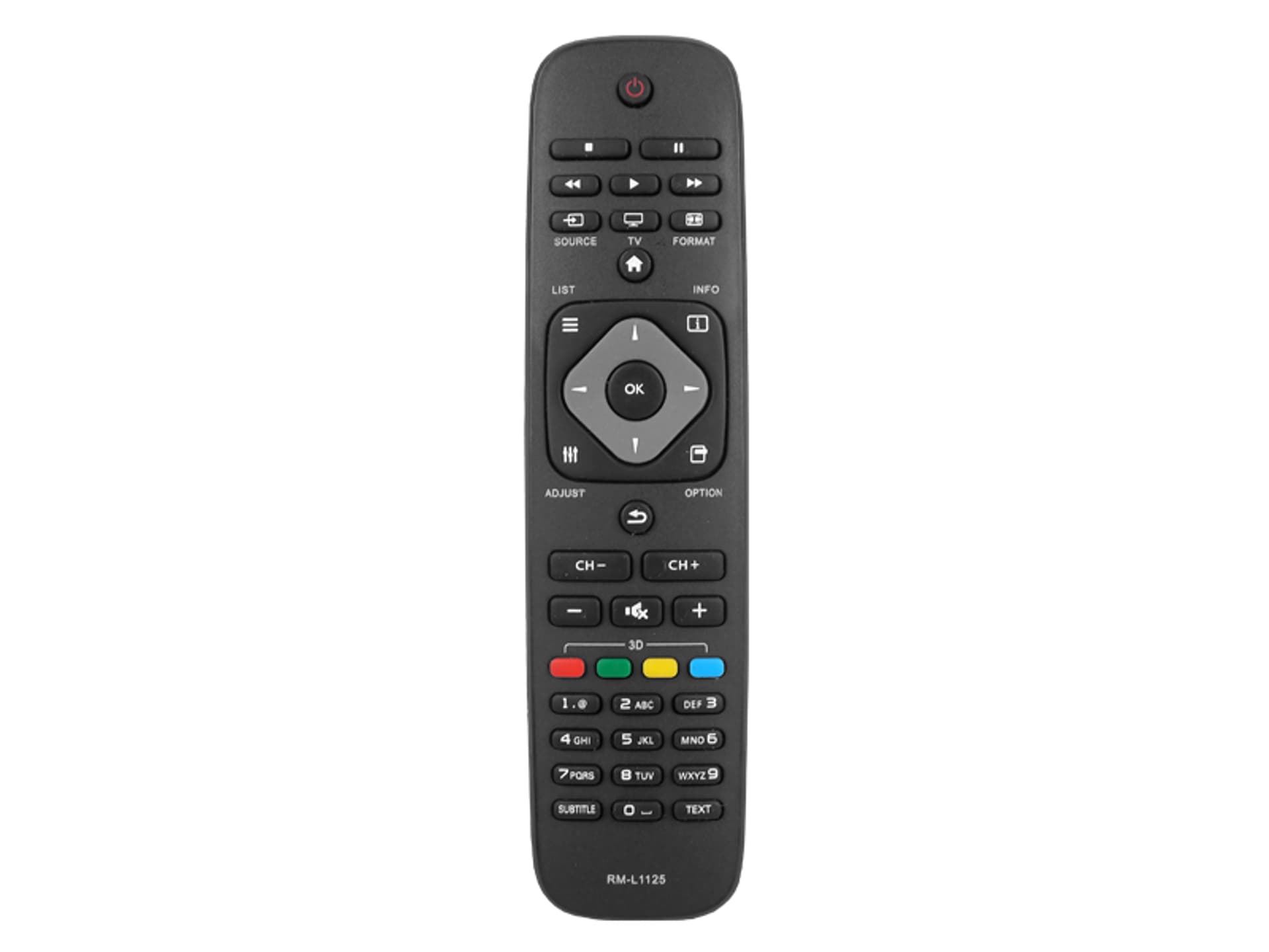 

1 szt. Pilot do TV Philips LCD/LED RM-L1125.