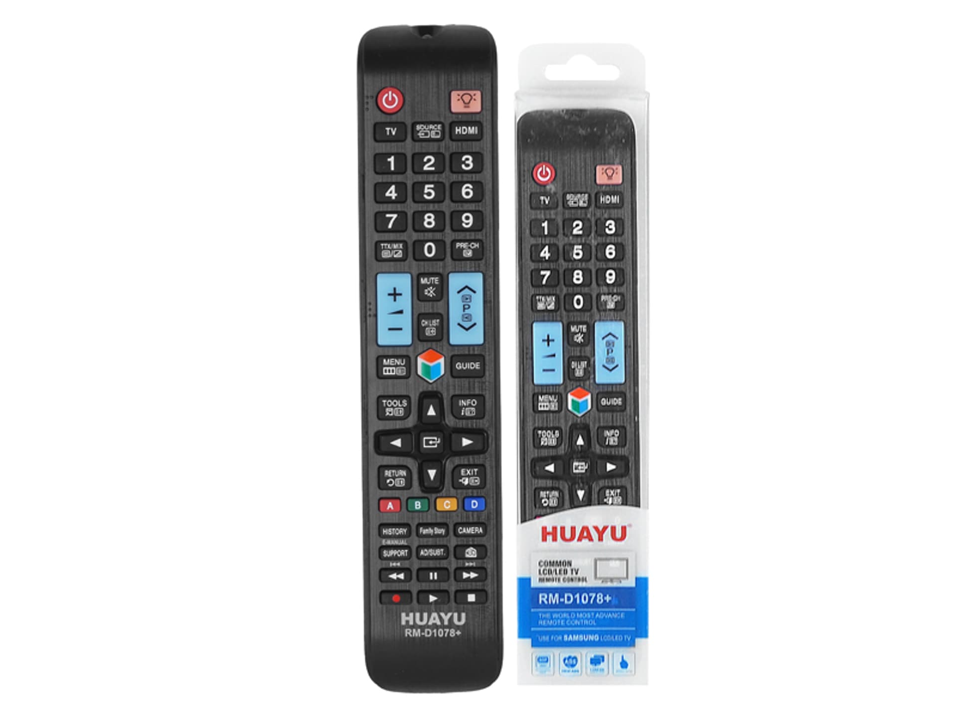 

Pilot do TV LCD Samsung RM-D1078+ SMART 3D, z podświetleniem. (1LM)