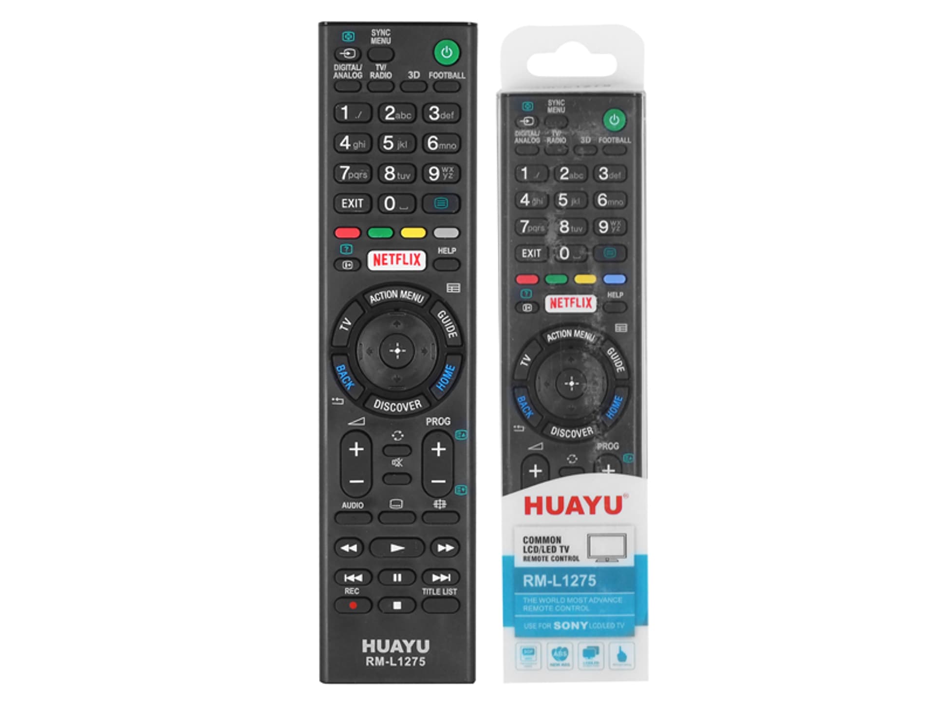 

1 szt. Pilot do SONY LCD NETFLIX 3D RM-L1275/ RMT-TX100D