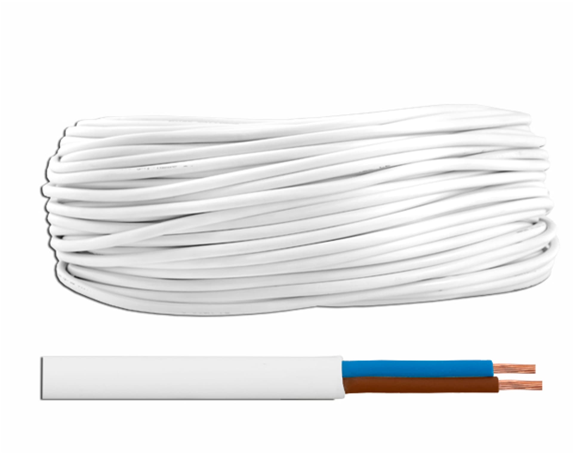 

1 rol. Przewód OMY, 2x1,00, 300/300V, okrągły, 100m.