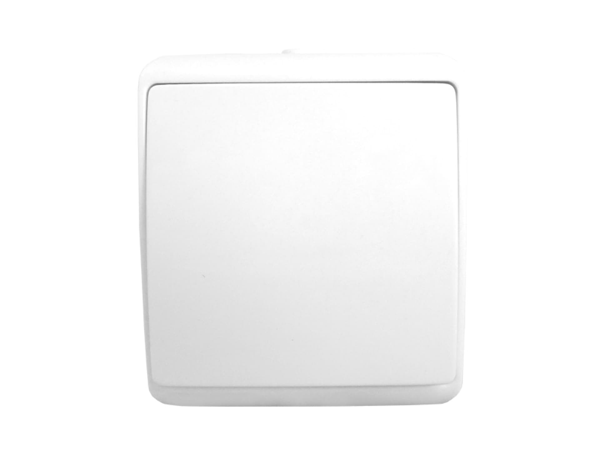 

1 szt. Wyłącznik POJEDYNCZY NATYNKOWY MODERN 10A-250V, biały.