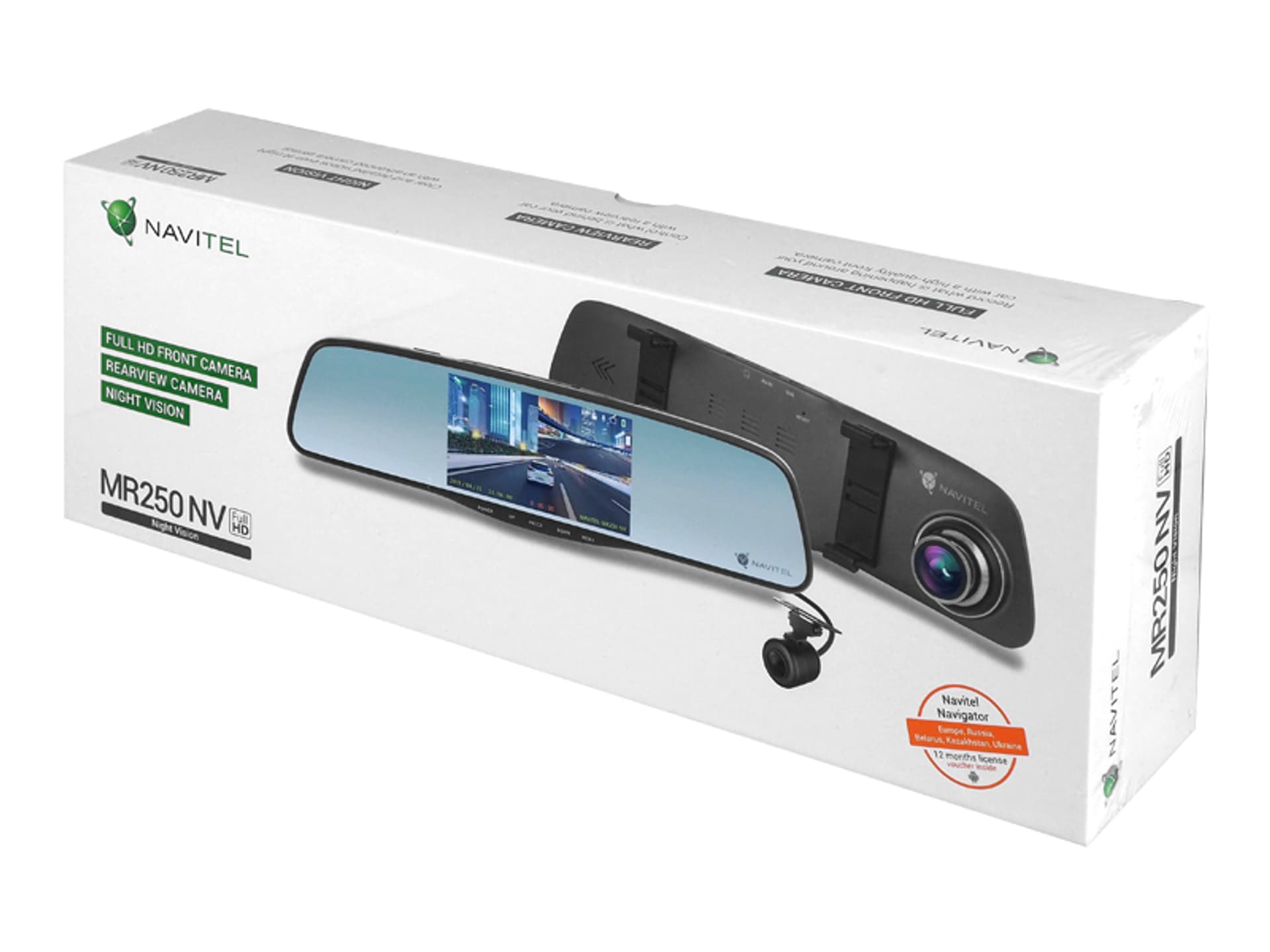 

PS Wideorejestrator samochodowy lusterko Navitel NV DVR 3w1. (1LM)
