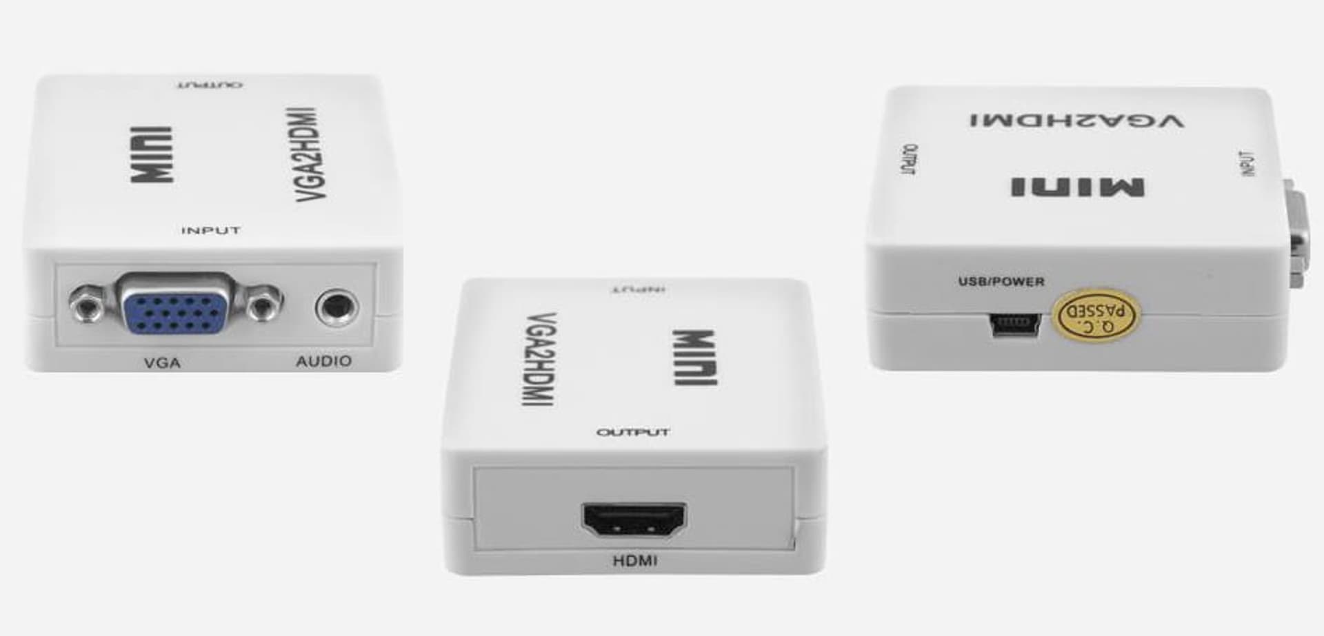 

Adapter wtyk VGA + Audio do HDMI Video Connverter