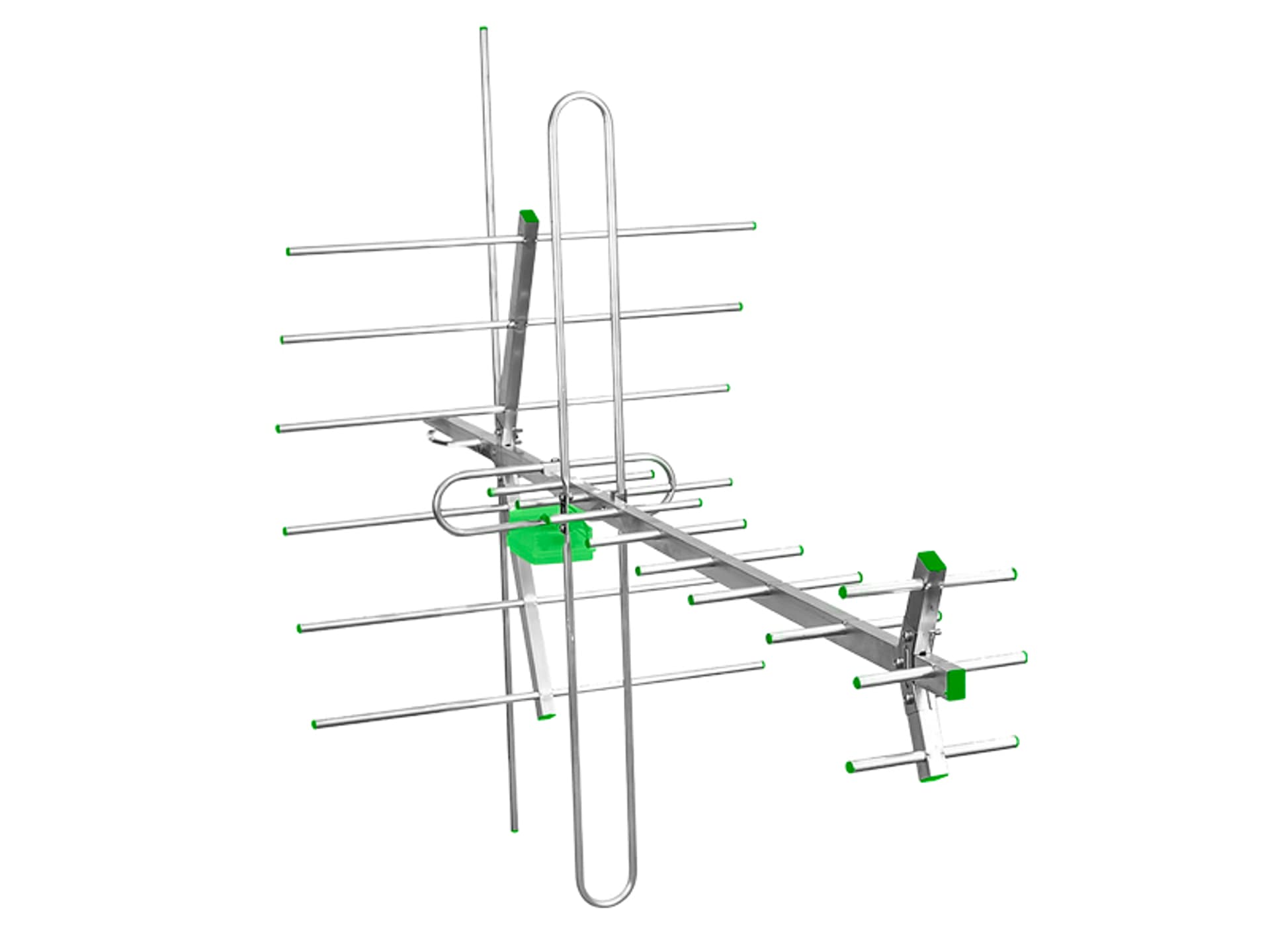 

1 szt. PS Antena DVB-T TURBO TV-MUX8 COMBO VHF/UHF polaryzacja pionowa (V) + symetryzator.
