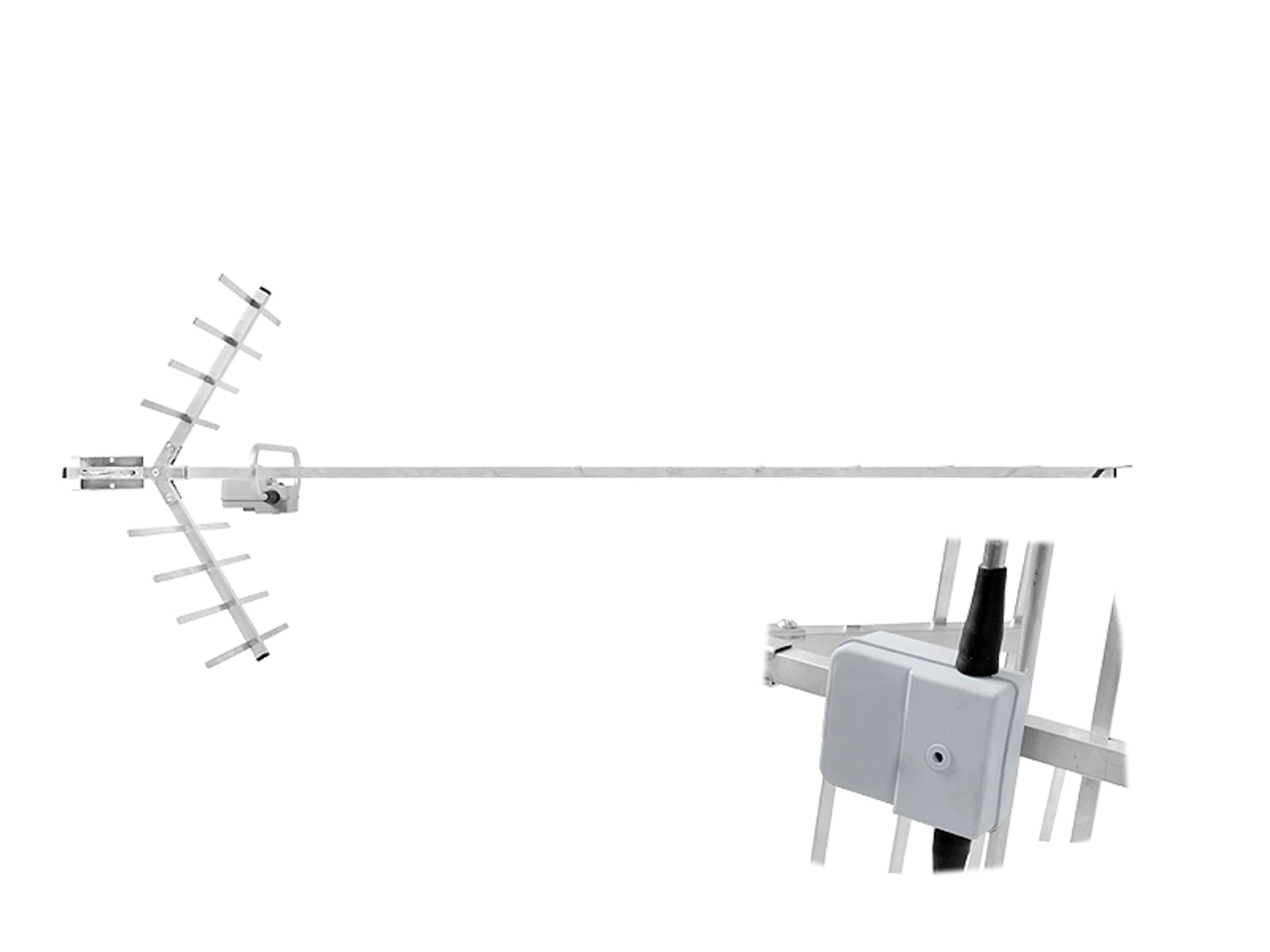 

1 szt. Antena YAGI 19-elementowa bez symetryzatora.