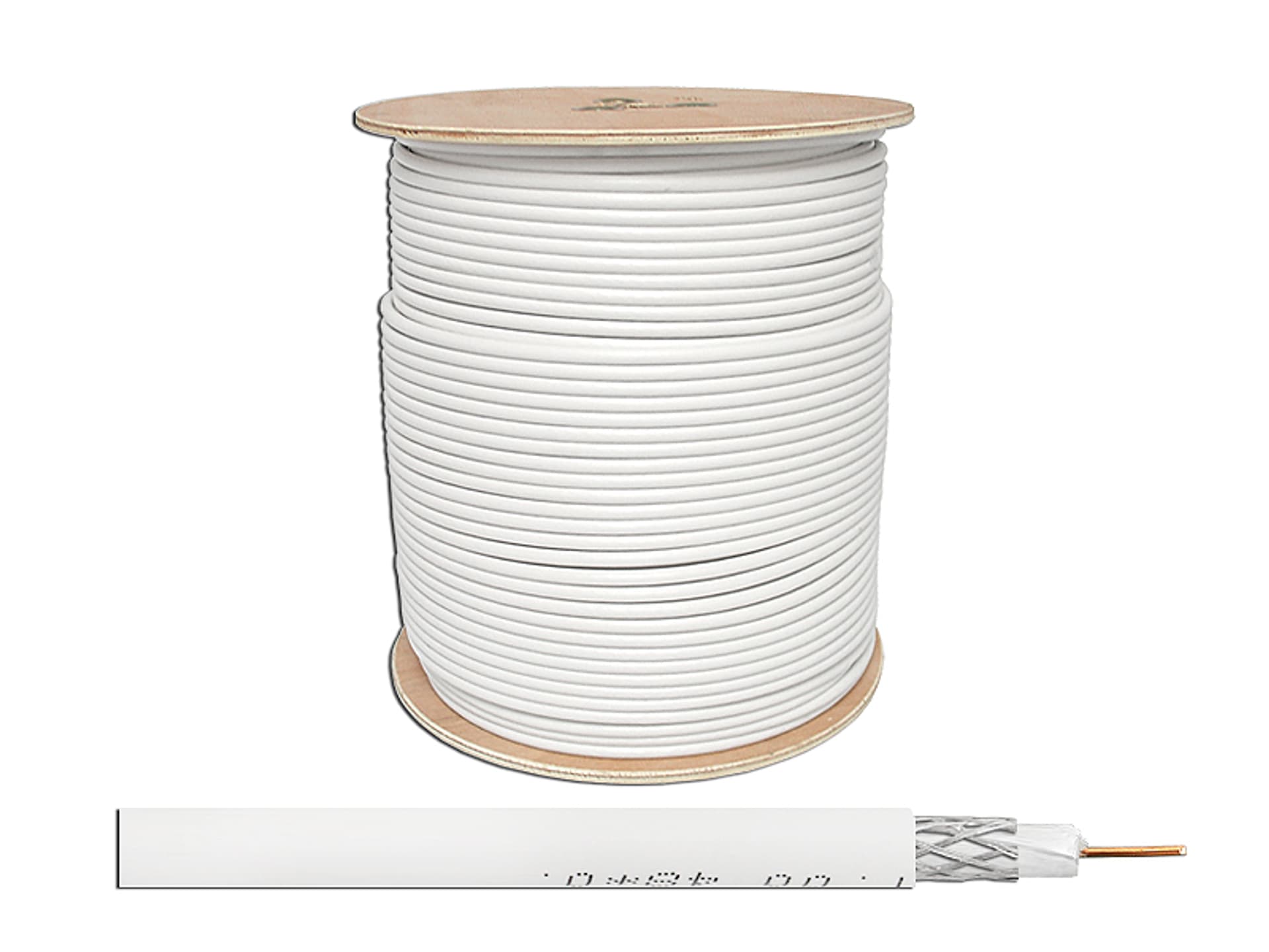 

Kabel koncentryczny RG6 1.02CU + 48x0.12 300m (1LM)