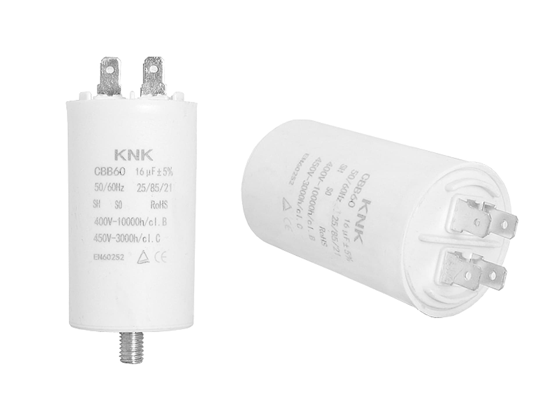 

Kondensator silnikowy 16uF/450VAC (1LM)