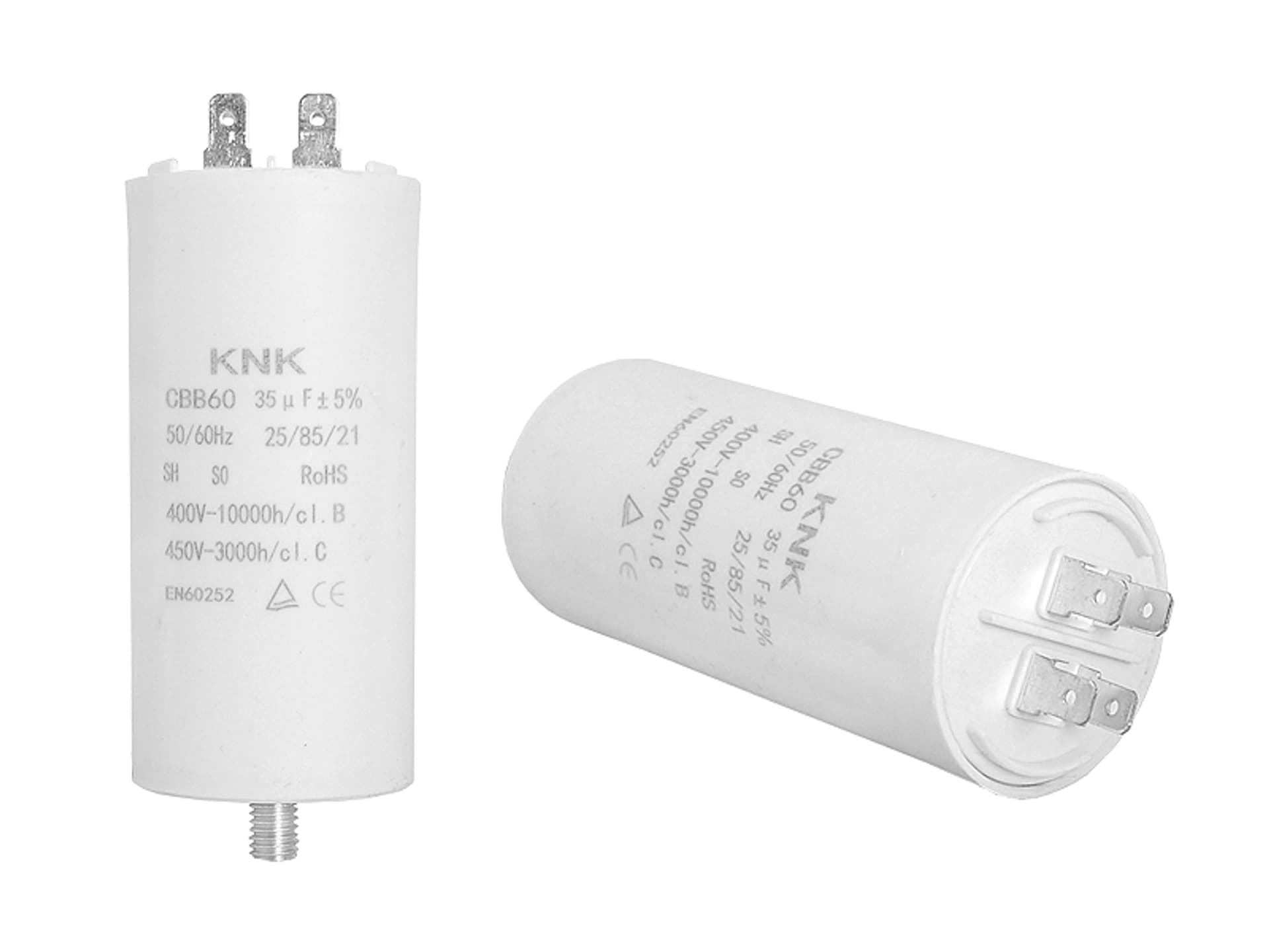 

1 szt. Kondensator silnikowy 35uF/450VAC.