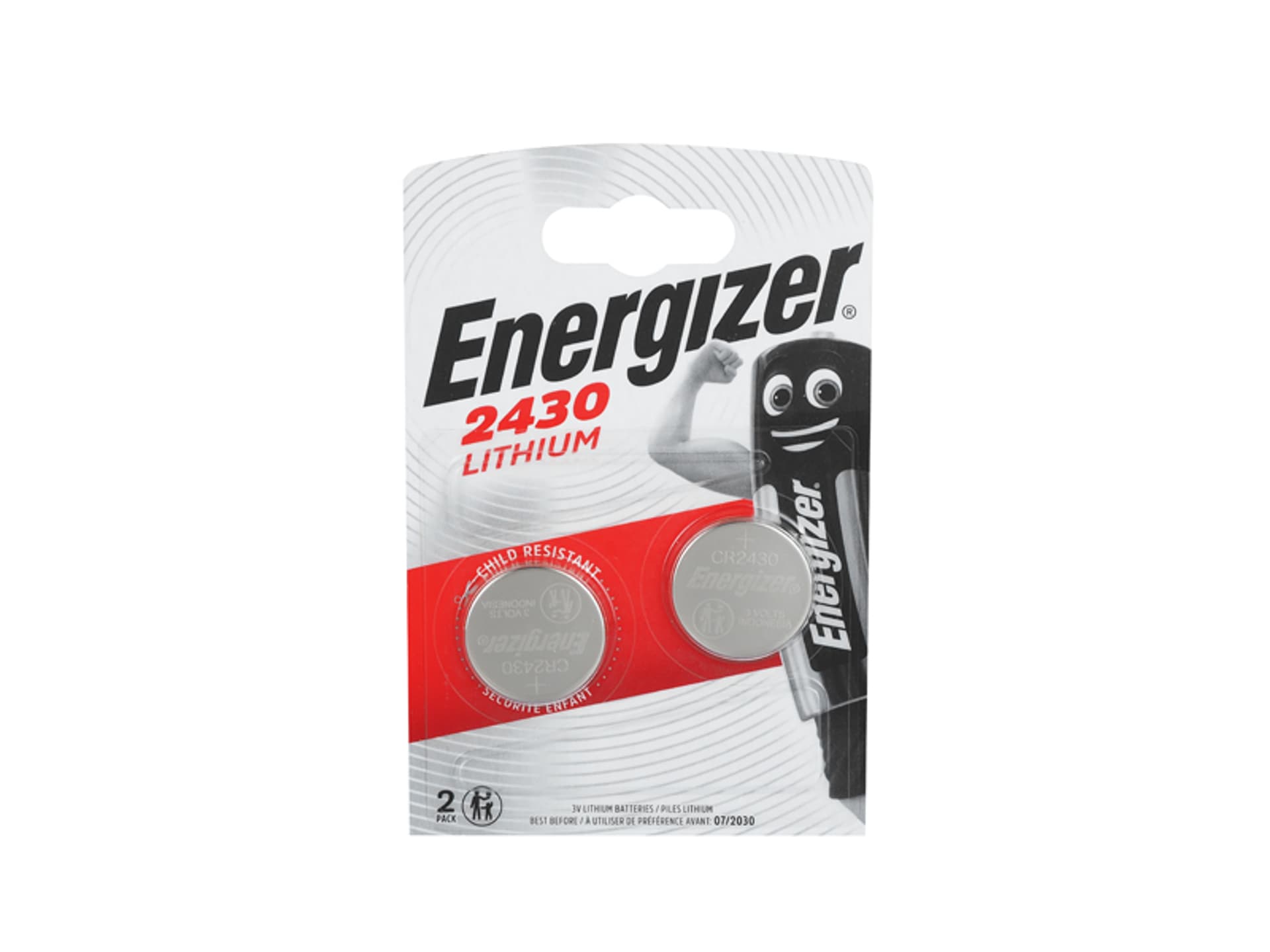 

BATERIA LITOWA BAT-CR2430*P2 ENERGIZER