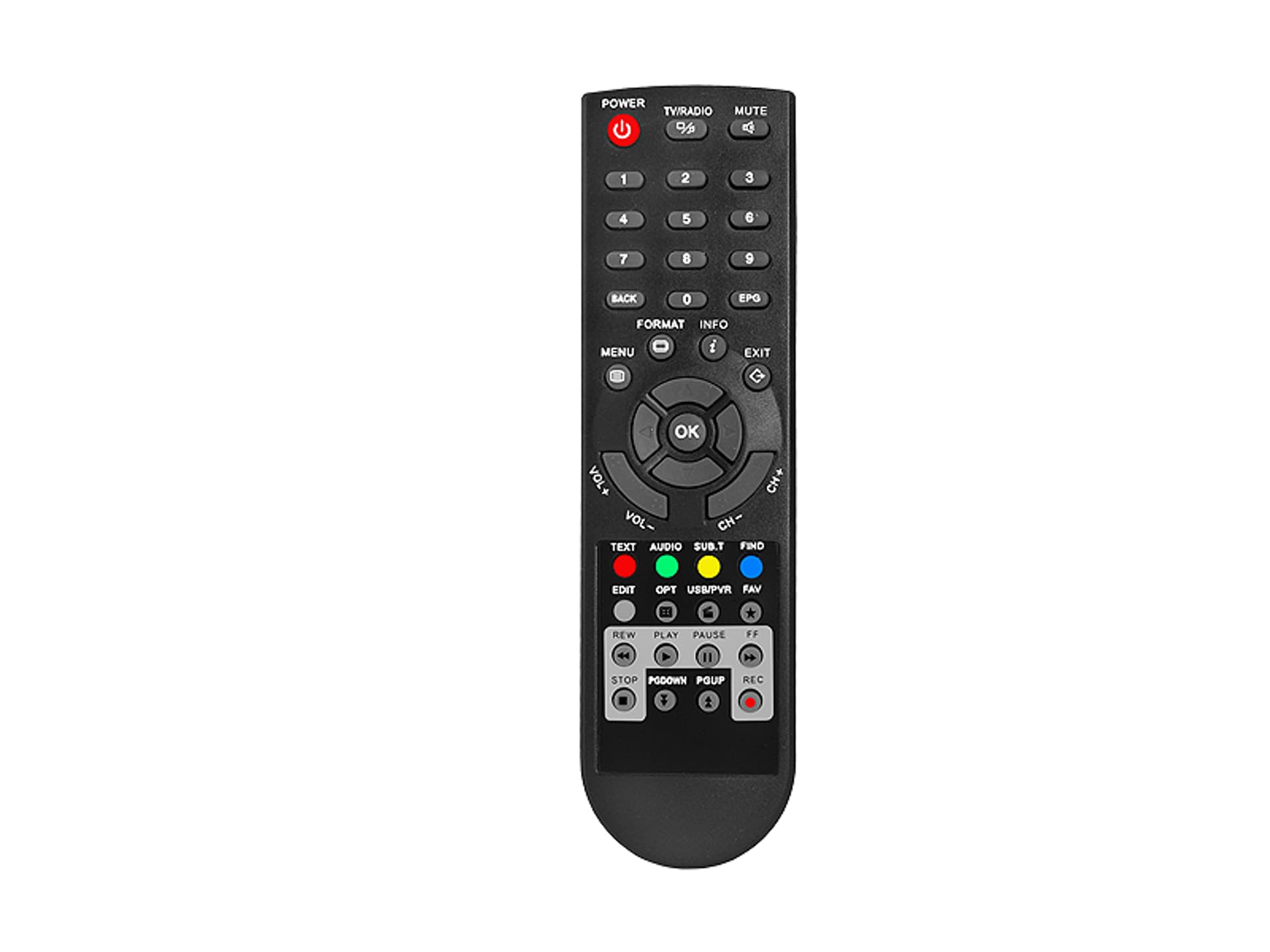 

1 szt. Pilot do DVB-T FERGUSON Ariva T65/T650i RCU200.