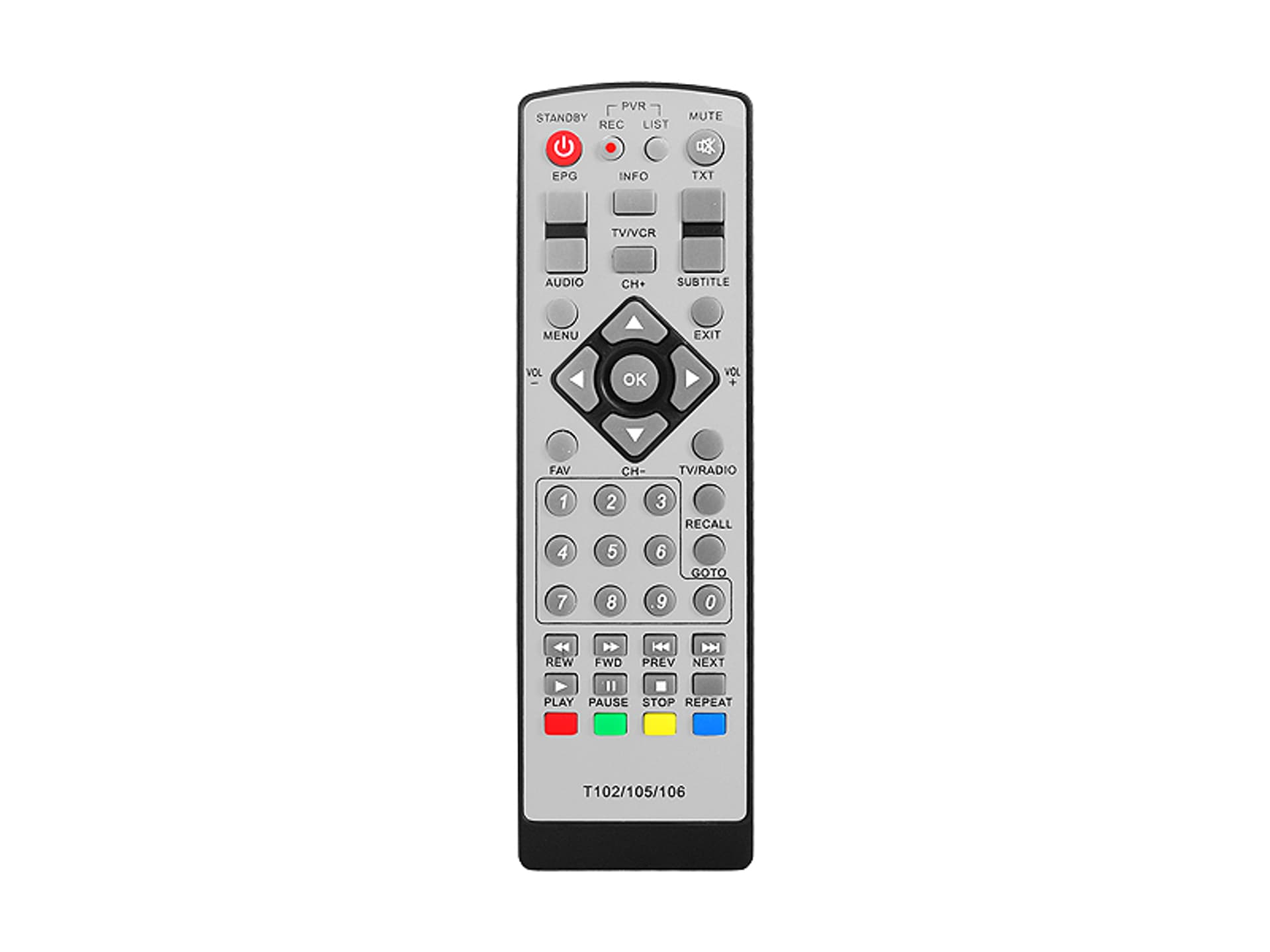 

1 szt. PS Pilot do DVB-T Maximum T102/105/106 PVR, Overmax,Technisat,MANTA 07,MANTA 010, Nytro Box.
