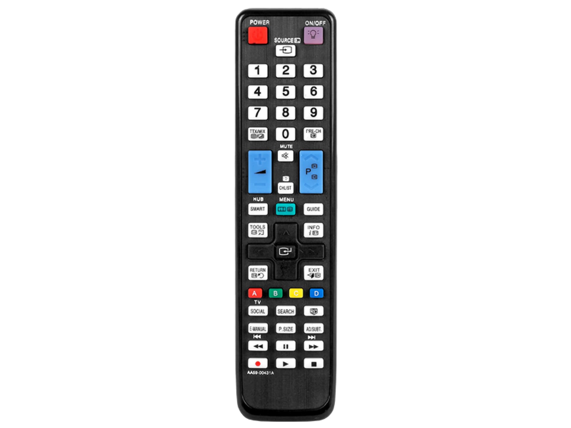 

1 szt. Pilot do Samsung AA59-00431A SMART 3D z podświetleniem.