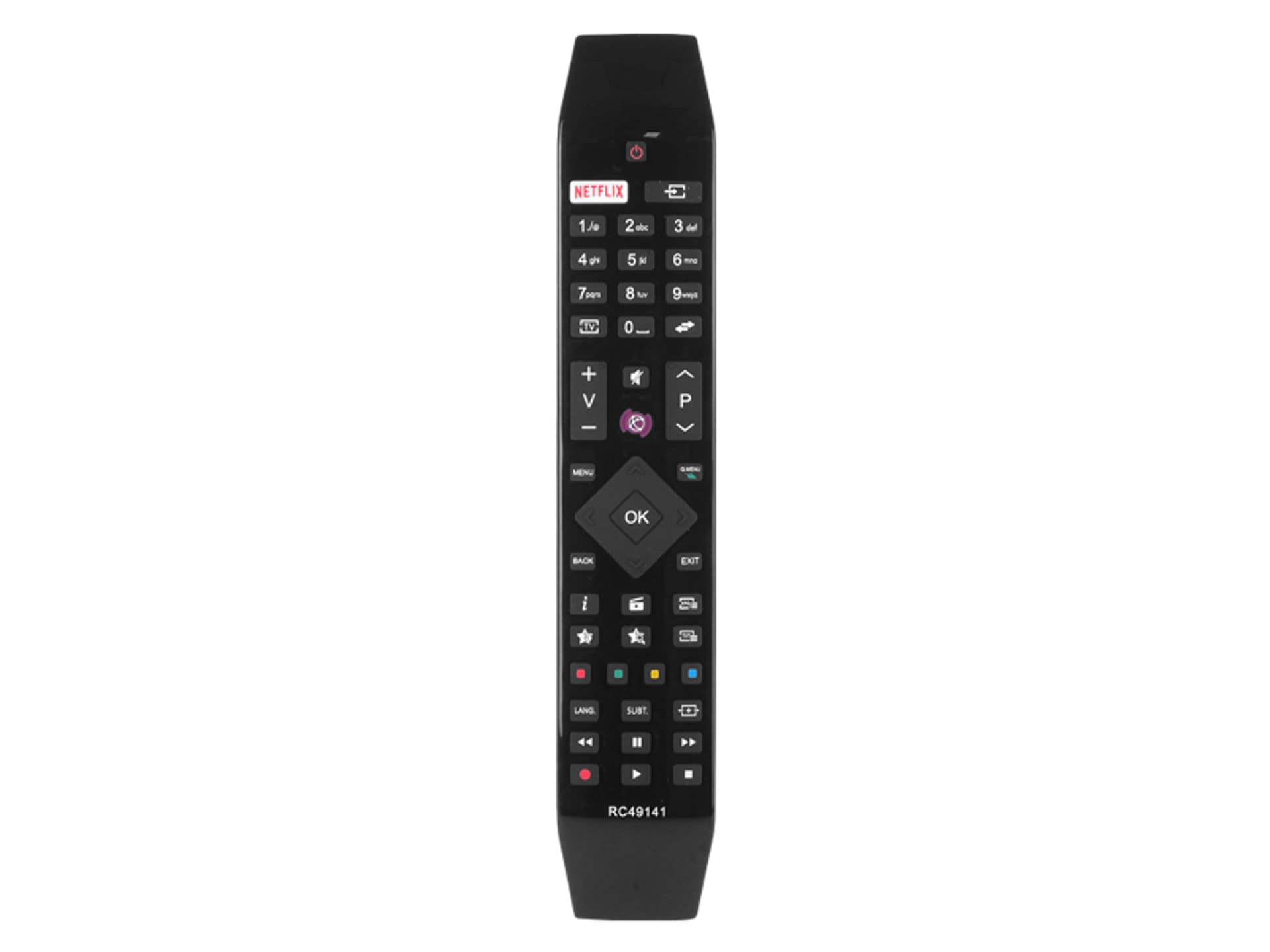 

1 szt. Pilot do TV LCD Hitachi RC49141, Netflix, obudowa org.