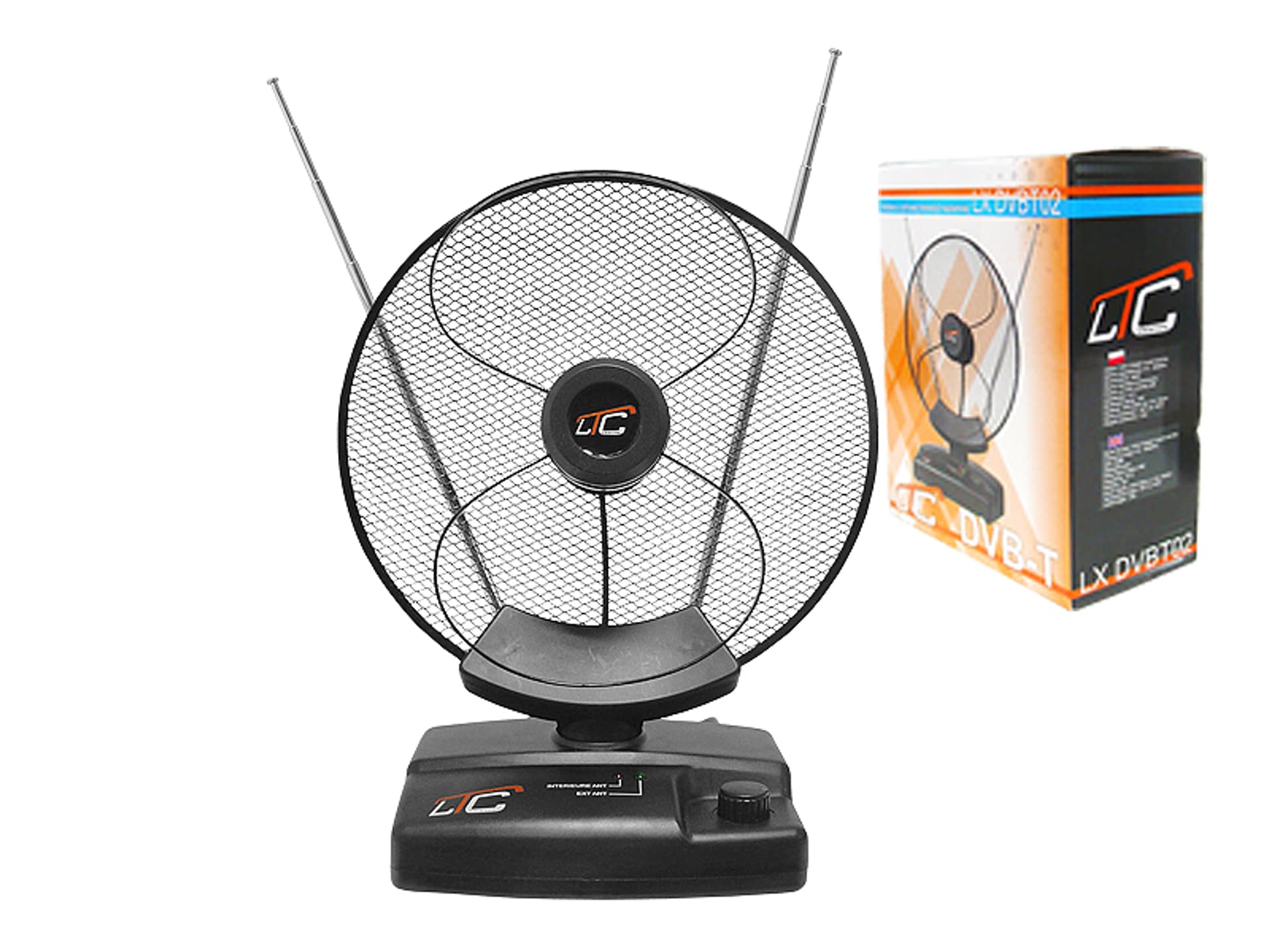 

1 szt. PS Antena DVB-T pokojowa LTC DVBT02.