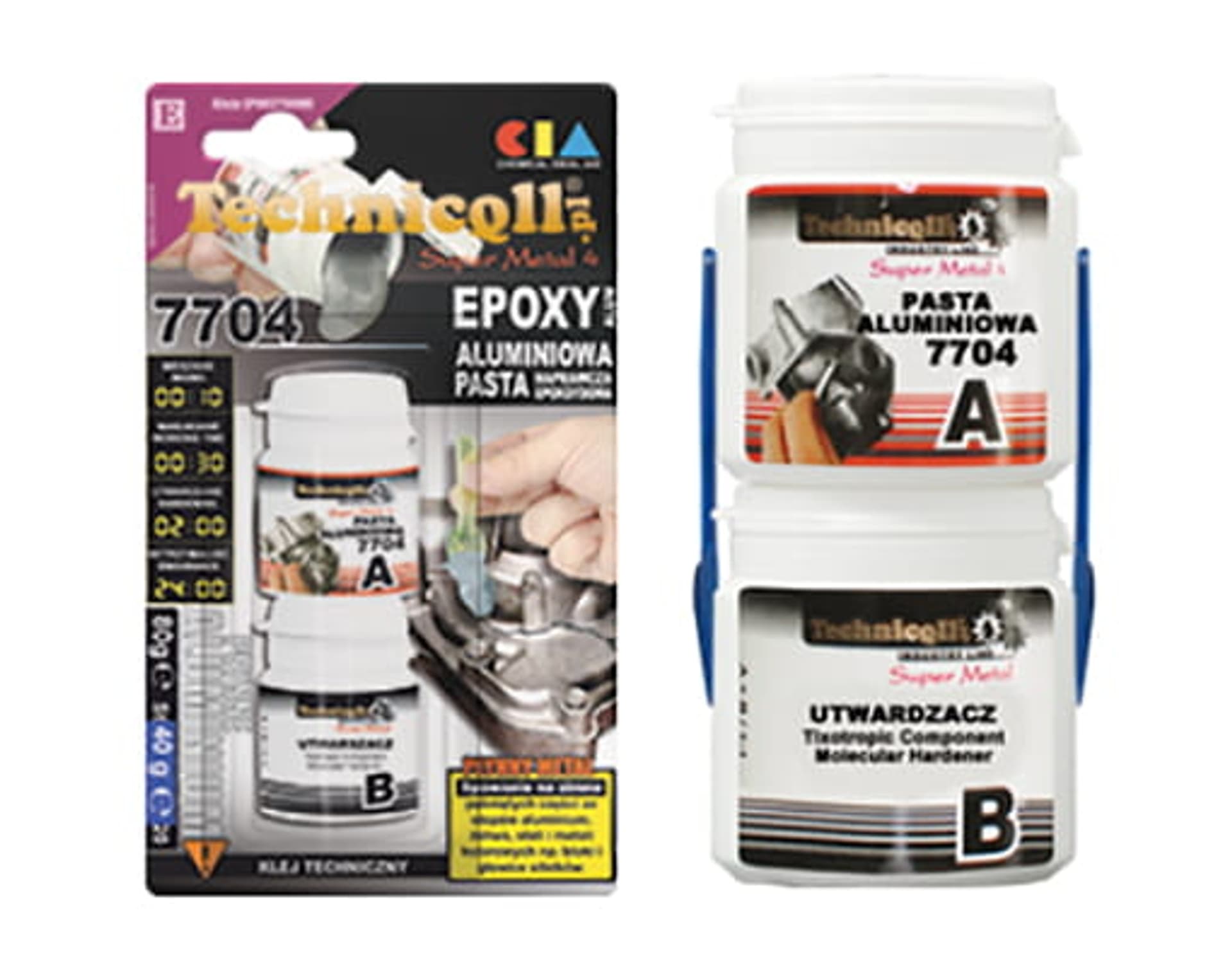 

Pasta aluminiowa epoksydowa, regeneracja Techniqll E-020