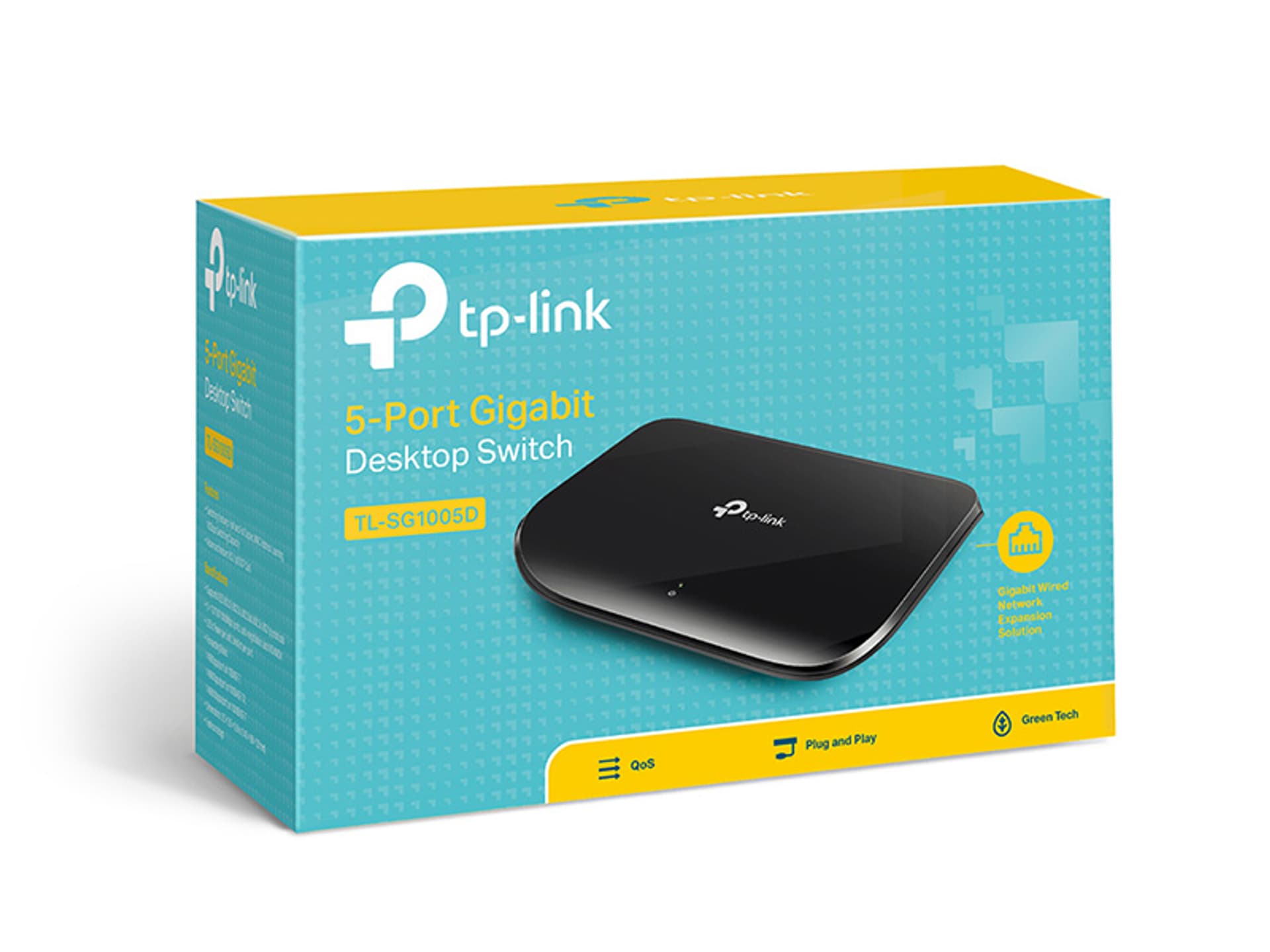 

PS TP-LINK TL-SG1005D switch 5-portowy 10/100/1000 Mb/s. (1LM)