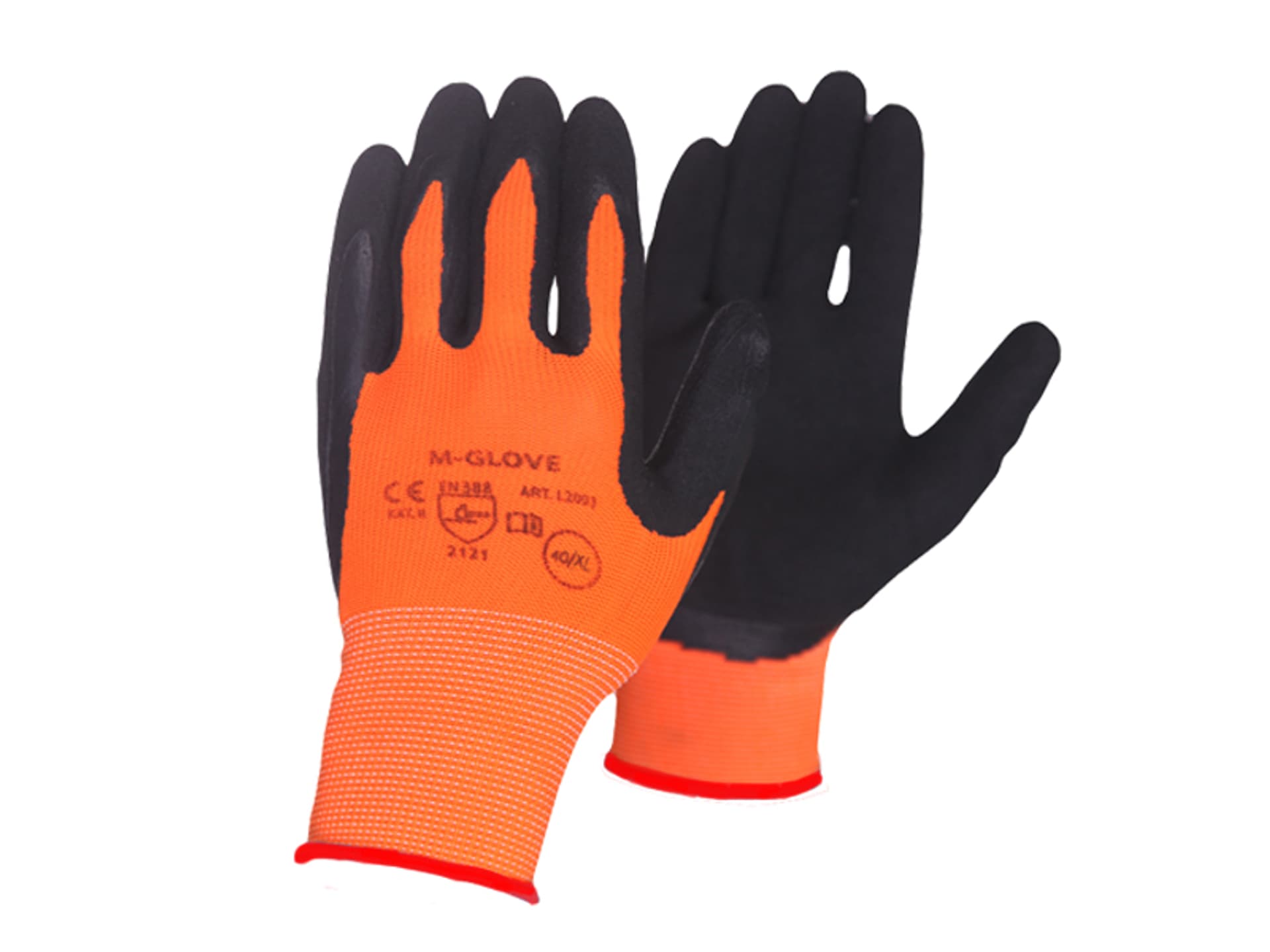 

1 op. Rękawice ochronne 10 LATEX PIANKA ORANGE *12 SUPER L2003 (12par).