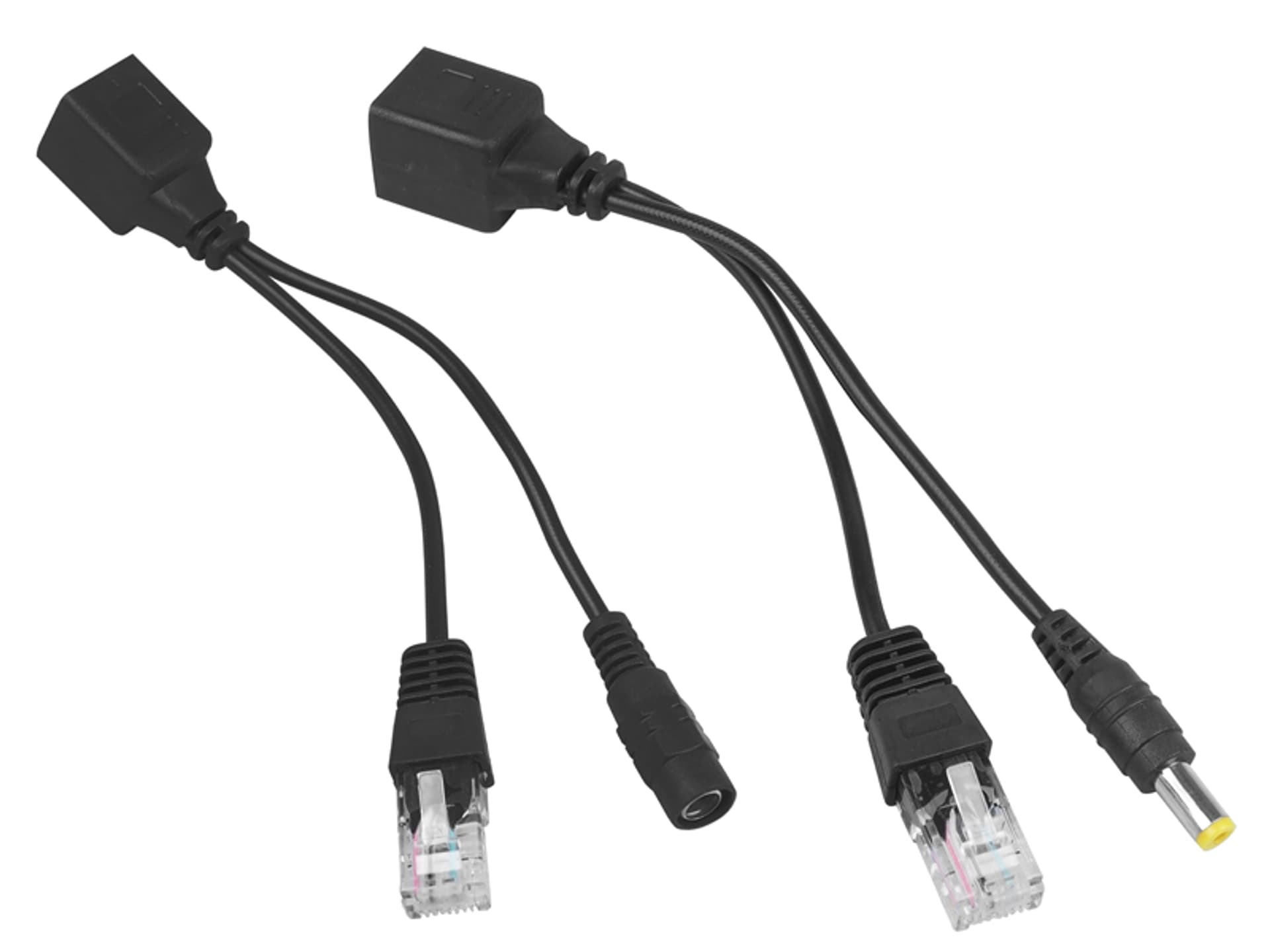 

1 szt. PS Adapter zasilania po skrętce PoE, czarny.