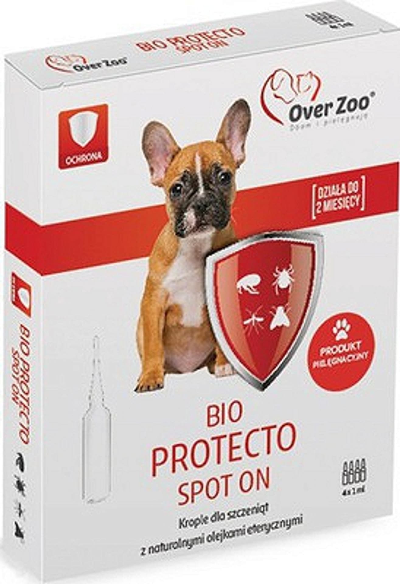 

OVERZOO BIO PROTECTO SPOT ON DLA SZCZENIĄT 4x1 ml - WYCOFANE
