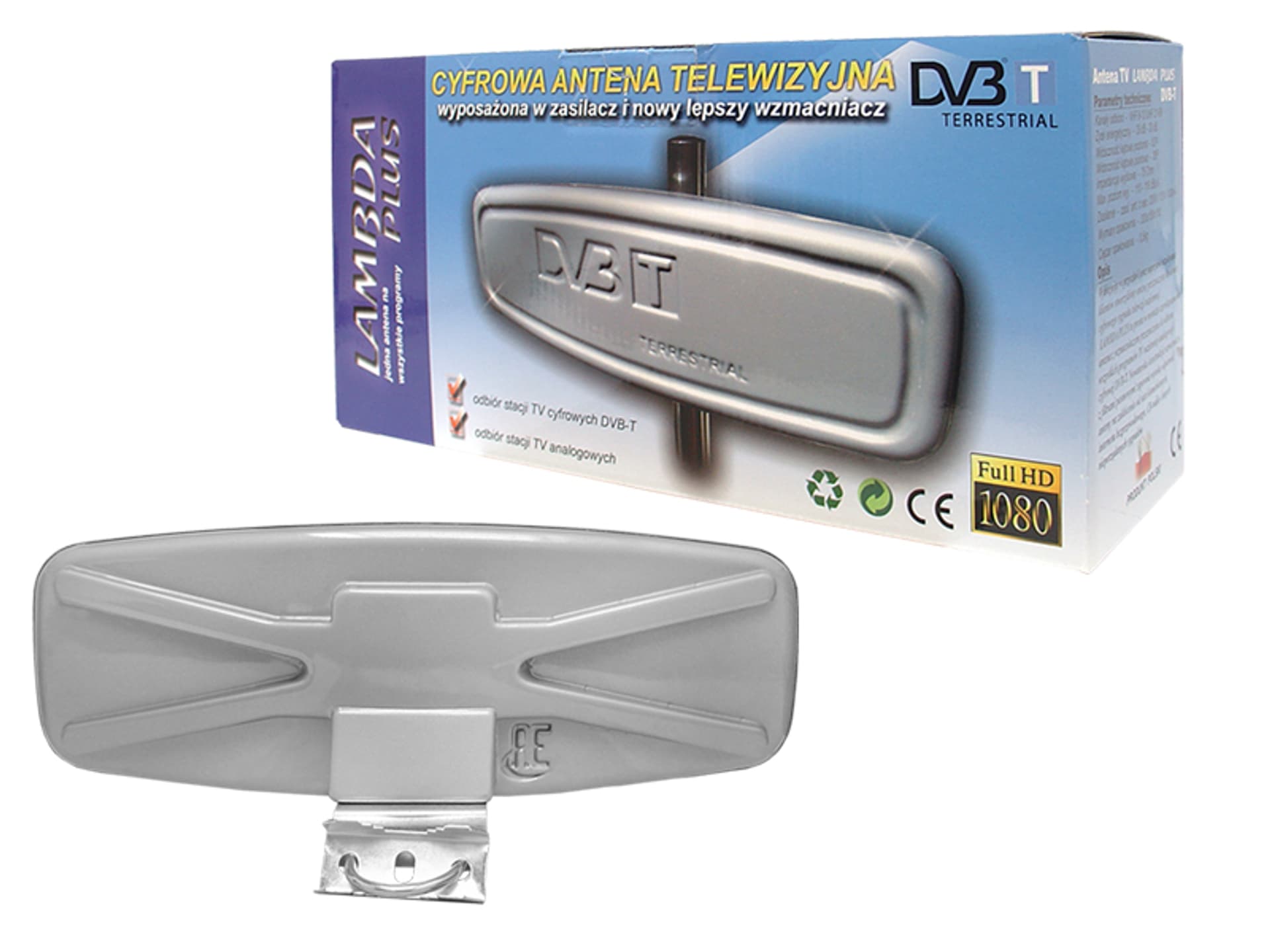 

1 szt. Antena DVB-T LAMBDA Plus, zewnętrzna