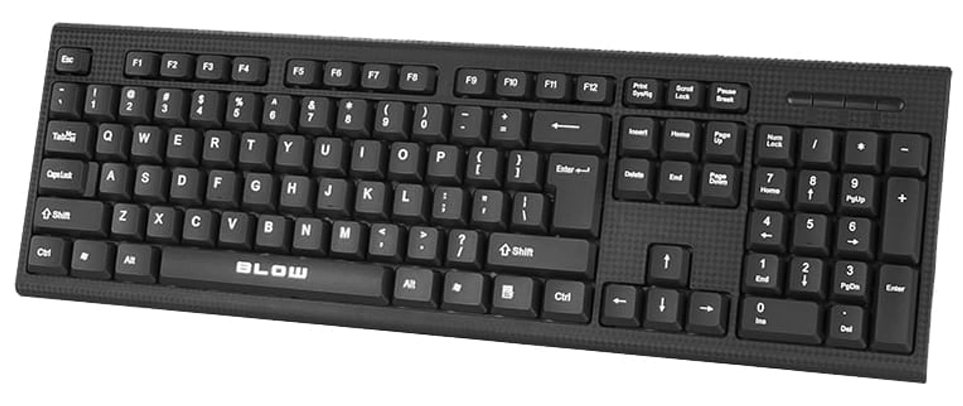 

Klawiatura USB Blow KP-106 czarna qwerty 104