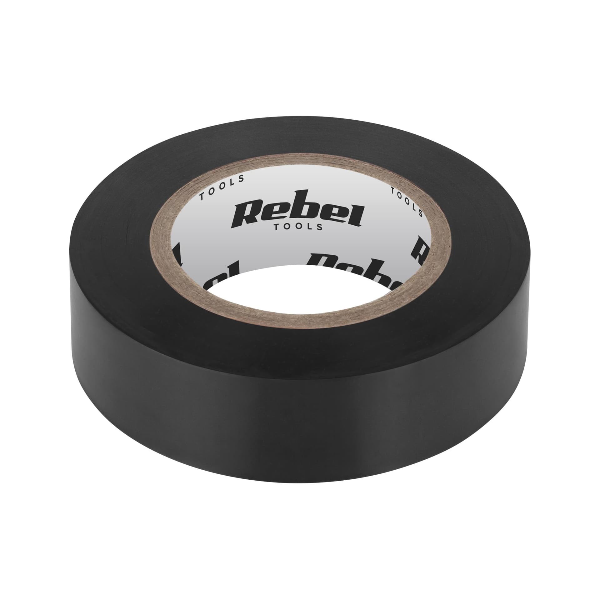 

Taśma izolacyjna klejąca REBEL (0,13 mm x 19 mm x 10 yd) czarna, 0.13 mm x 19 mm x 10 yd) czarn