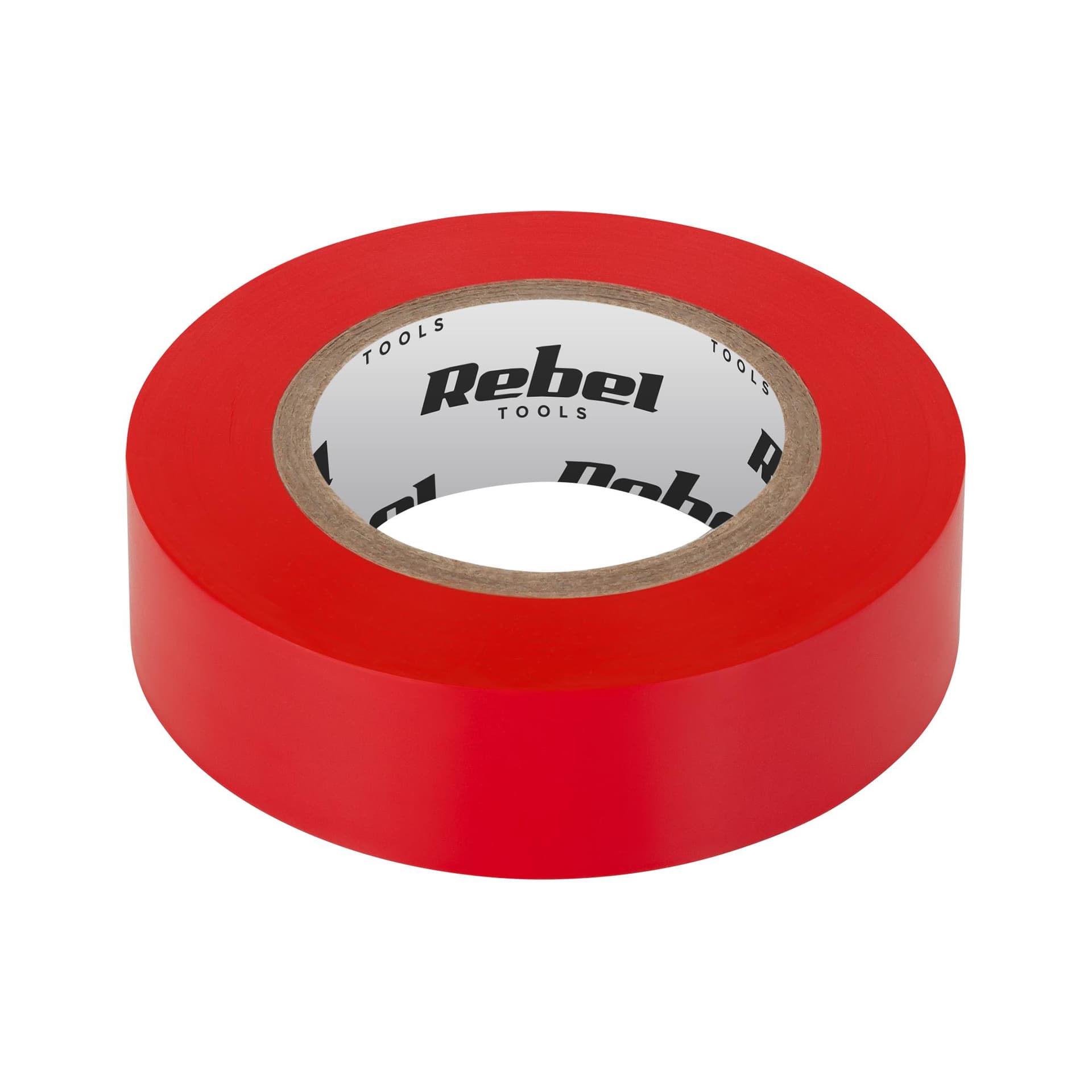 

Taśma izolacyjna klejąca REBEL (0,13 mm x 19 mm x 10 yd) czerwona, 0.13 mm x 19 mm x 10 yd) czerwon