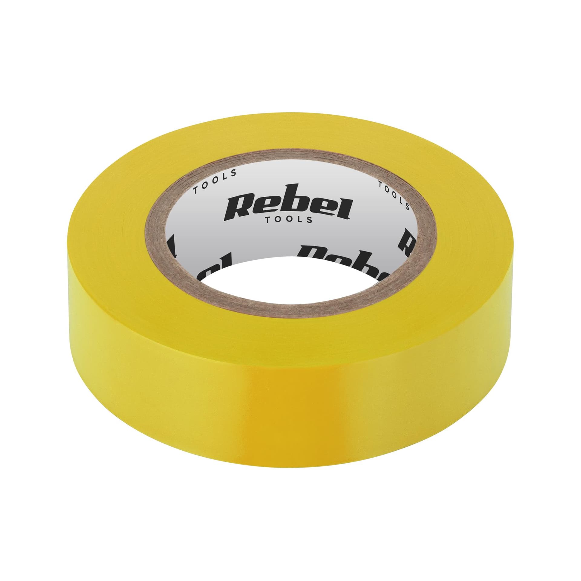 

Taśma izolacyjna klejąca REBEL (0,13 mm x 19 mm x 20 yd) żółta, 0.13 mm x 19 mm x 20 yd) żółt