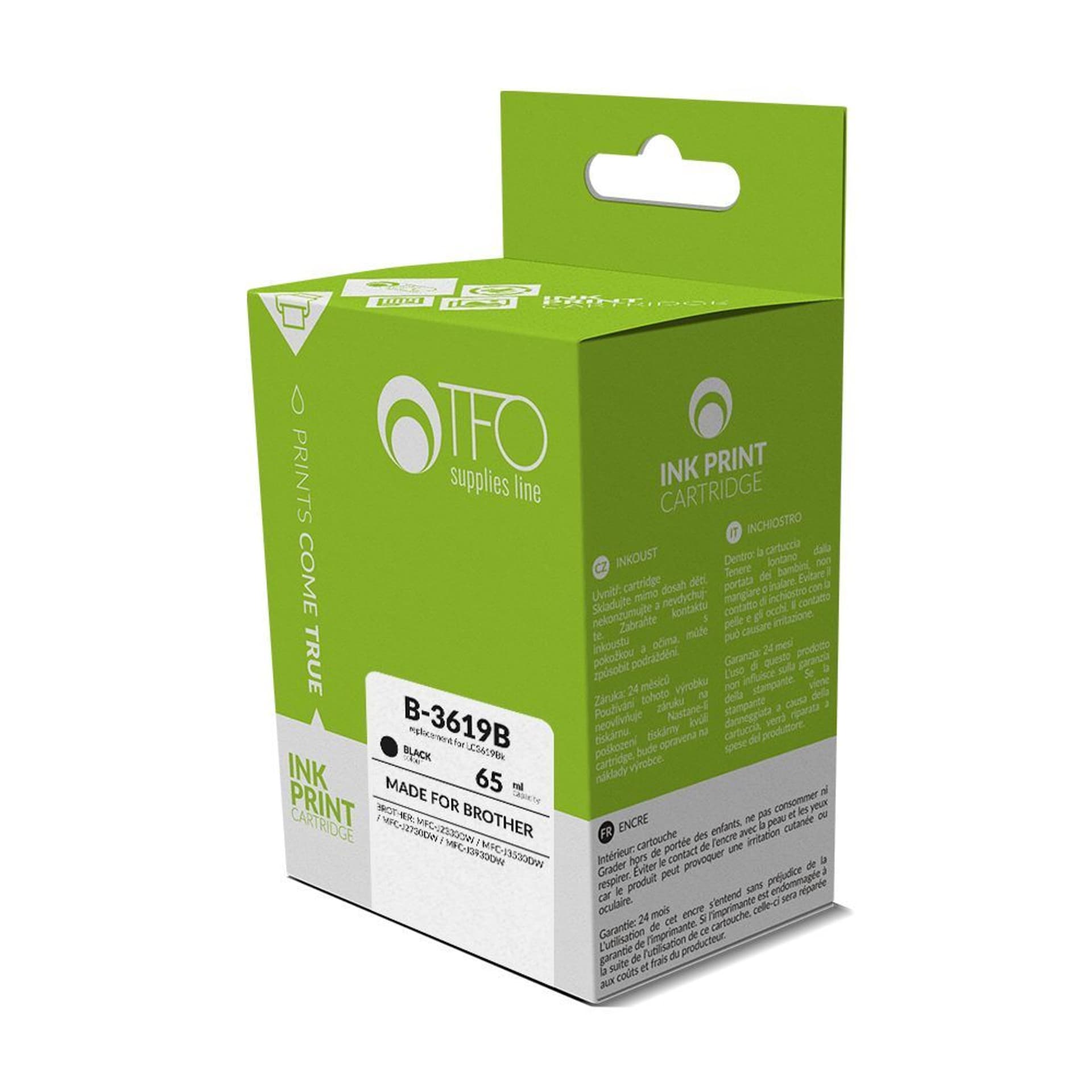 

1 szt. Tusz TFO B-3619B (LC3619) 65ml.