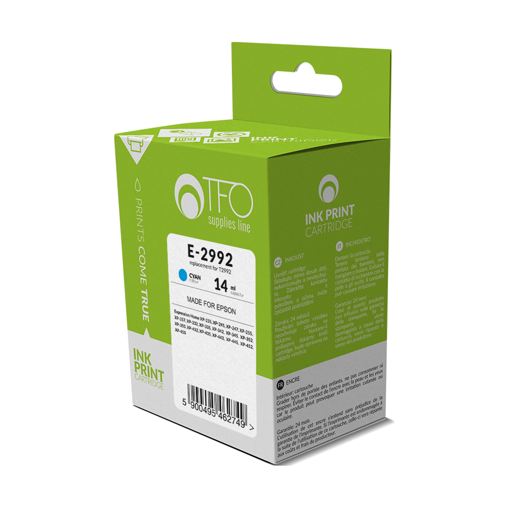 

1 szt. Tusz TFO E-2992 (T2992) 14ml.