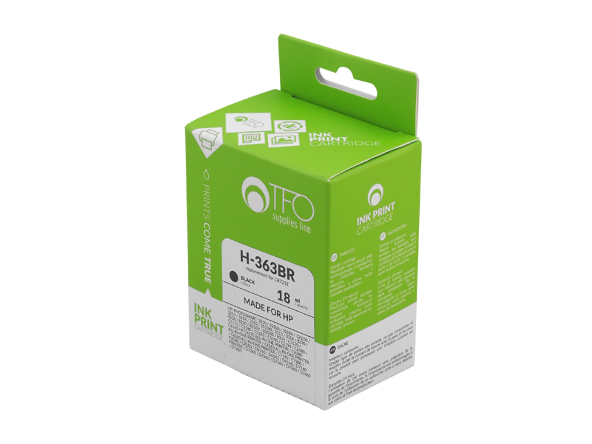 

1 szt. Tusz TFO H-363BR (C8721E) TFO 18ml refabrkowany.