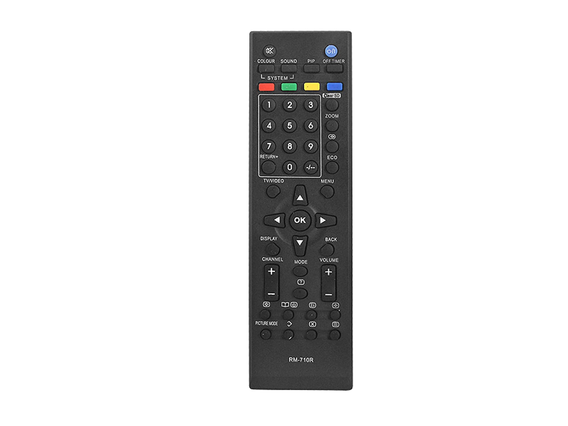 

1 szt. Pilot uniwersalny JVC LCD TV RM-710R.
