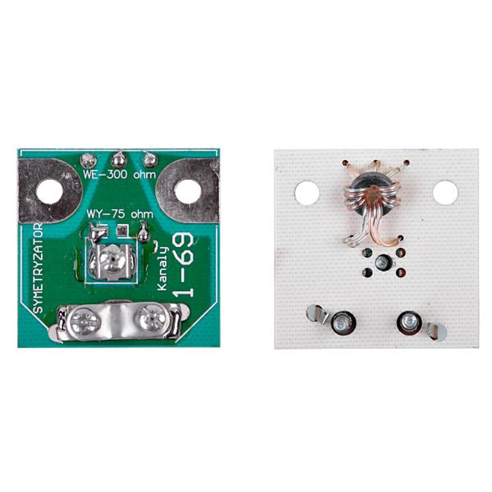 

Symetryzator antenowy kanał 1-69 płytka 02 LX0764