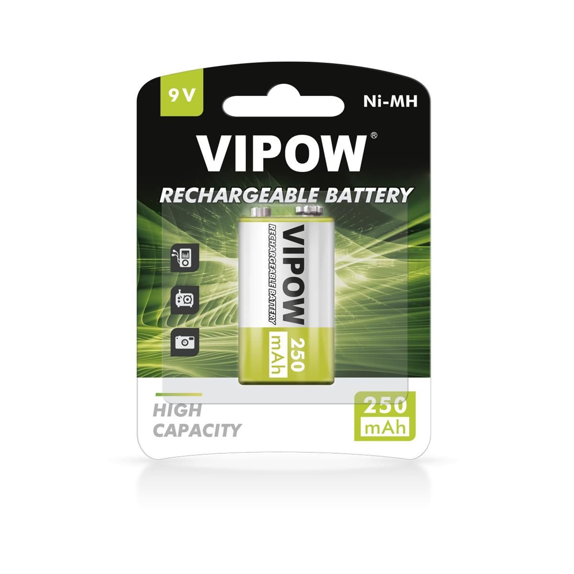 

Akumulatorki VIPOW HF9 250 mAh Ni-MH 1sz/bl