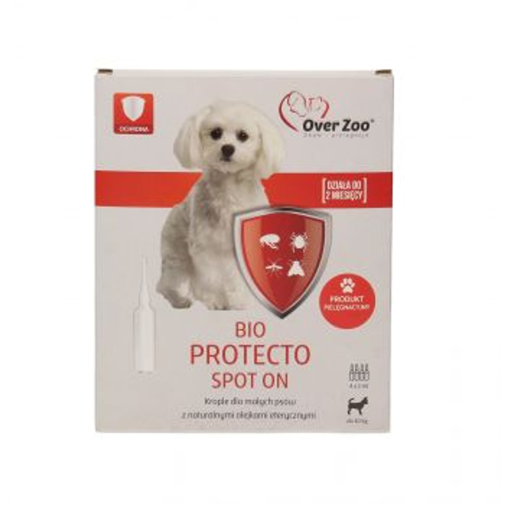 

OVERZOO Bio Protecto Spot On krople dla małych psów 4x1ml