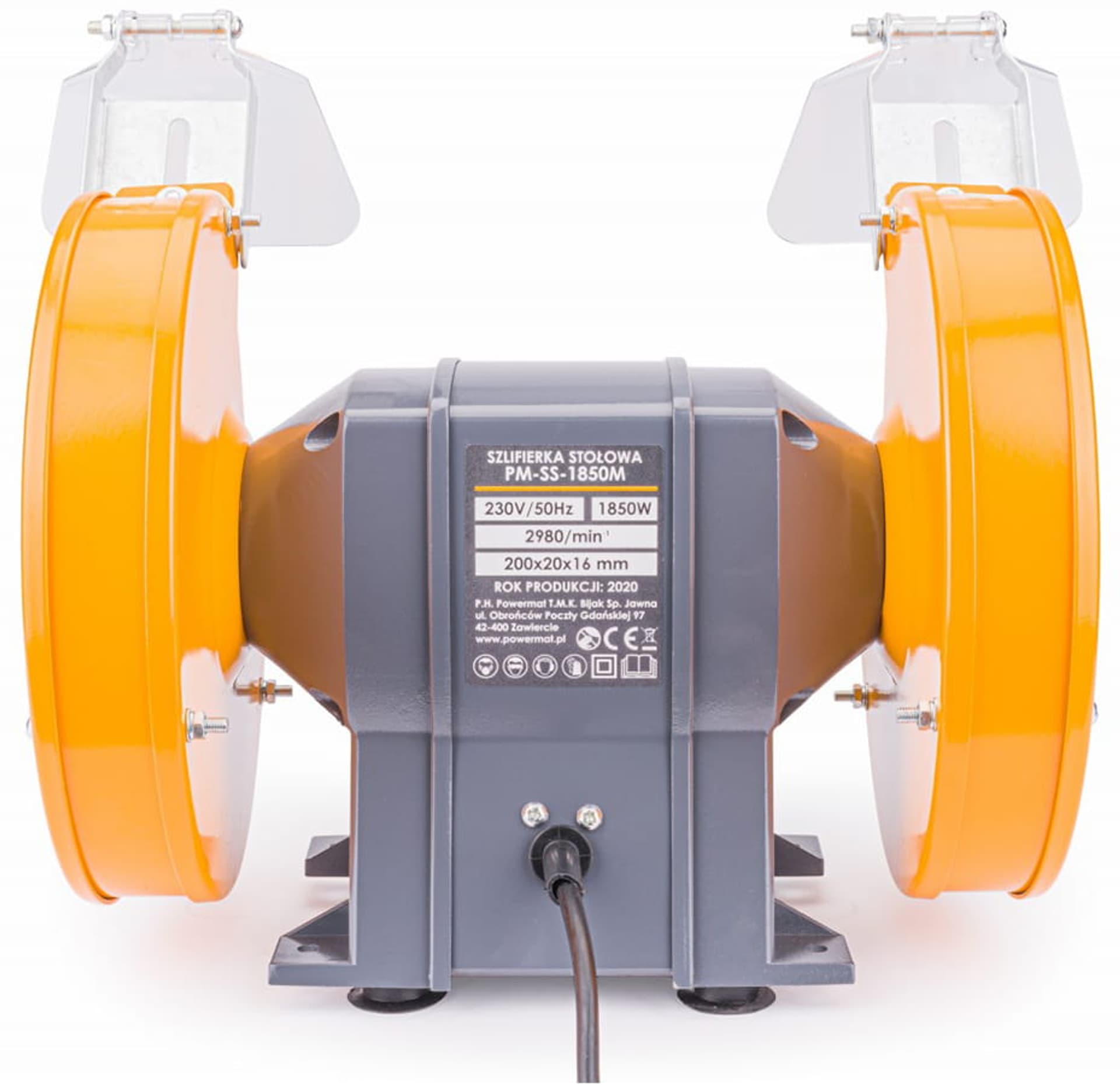 

Szlifierka stołowa kamieniowa 1850W Powermat