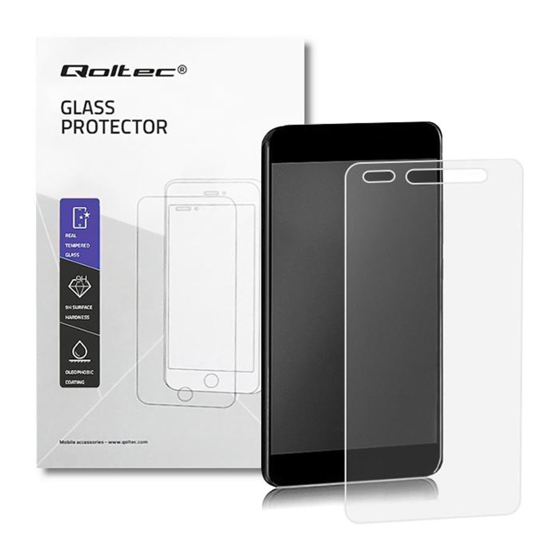 

Qoltec Hartowane szkło ochronne PREMIUM do Huawei Y6 (0NC)