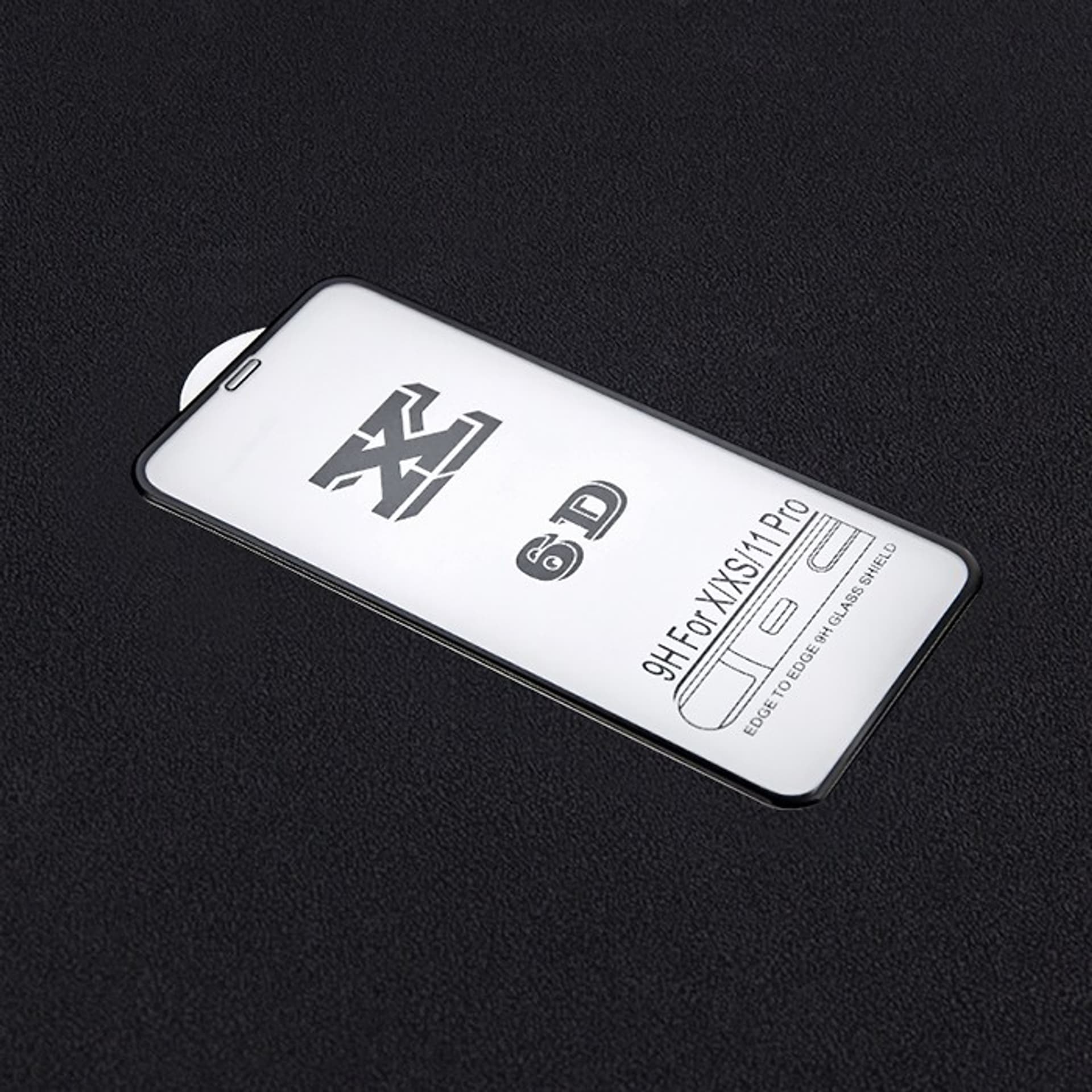 

Qoltec Hartowane szkło ochronne PREMIUM do Apple iPhone 11 Pro | 6D | Czarne | Pełne (0NC)