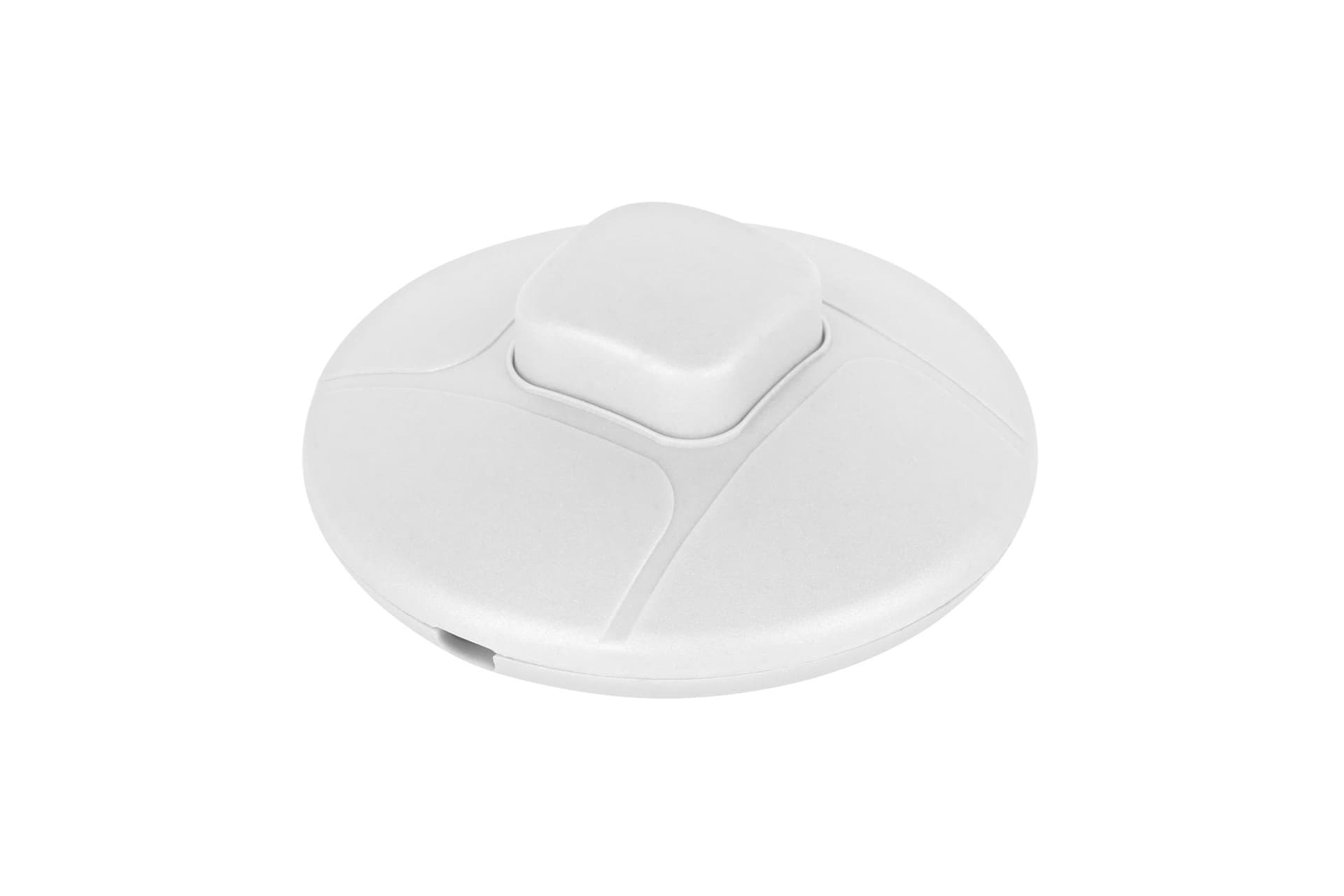 

Złącze przełącznik przelotowy nożny biały 2A/250V